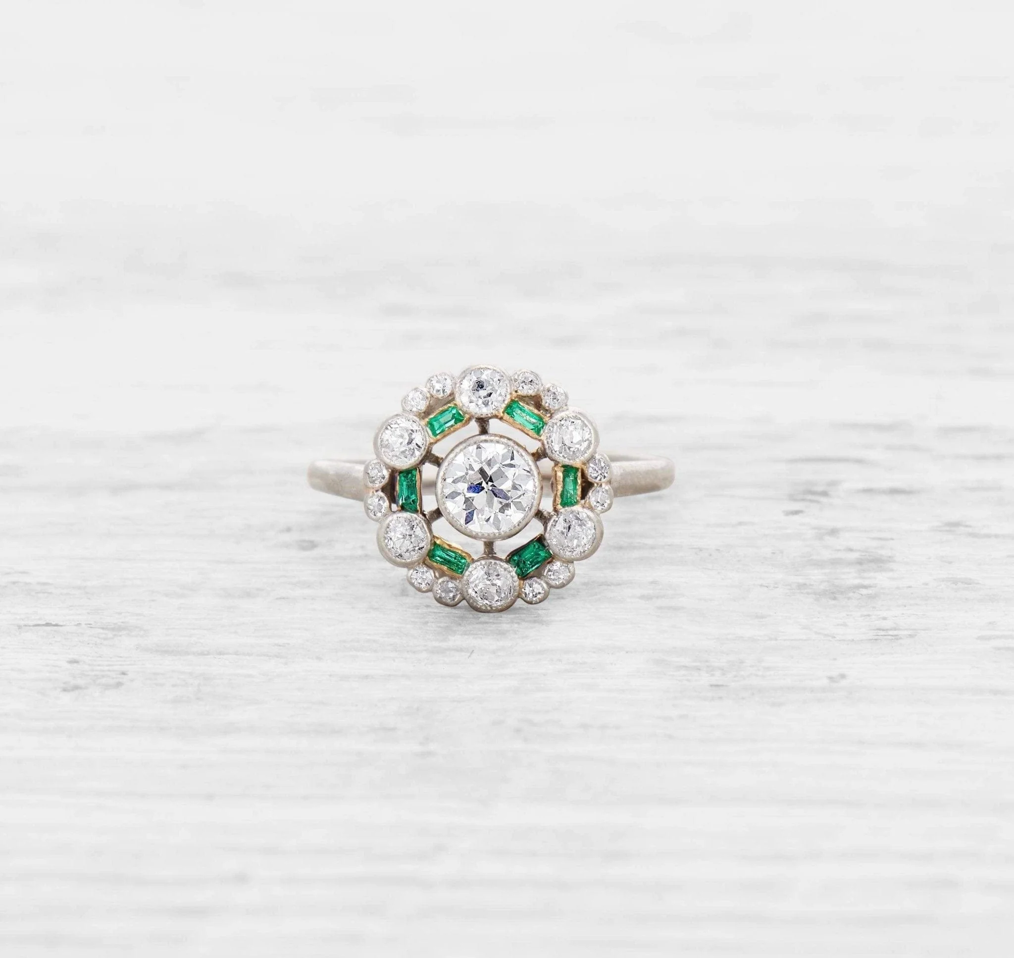 0.30 CARAT EDWARDIAN DIAMOND ENGAGEMENT RING - Image 2