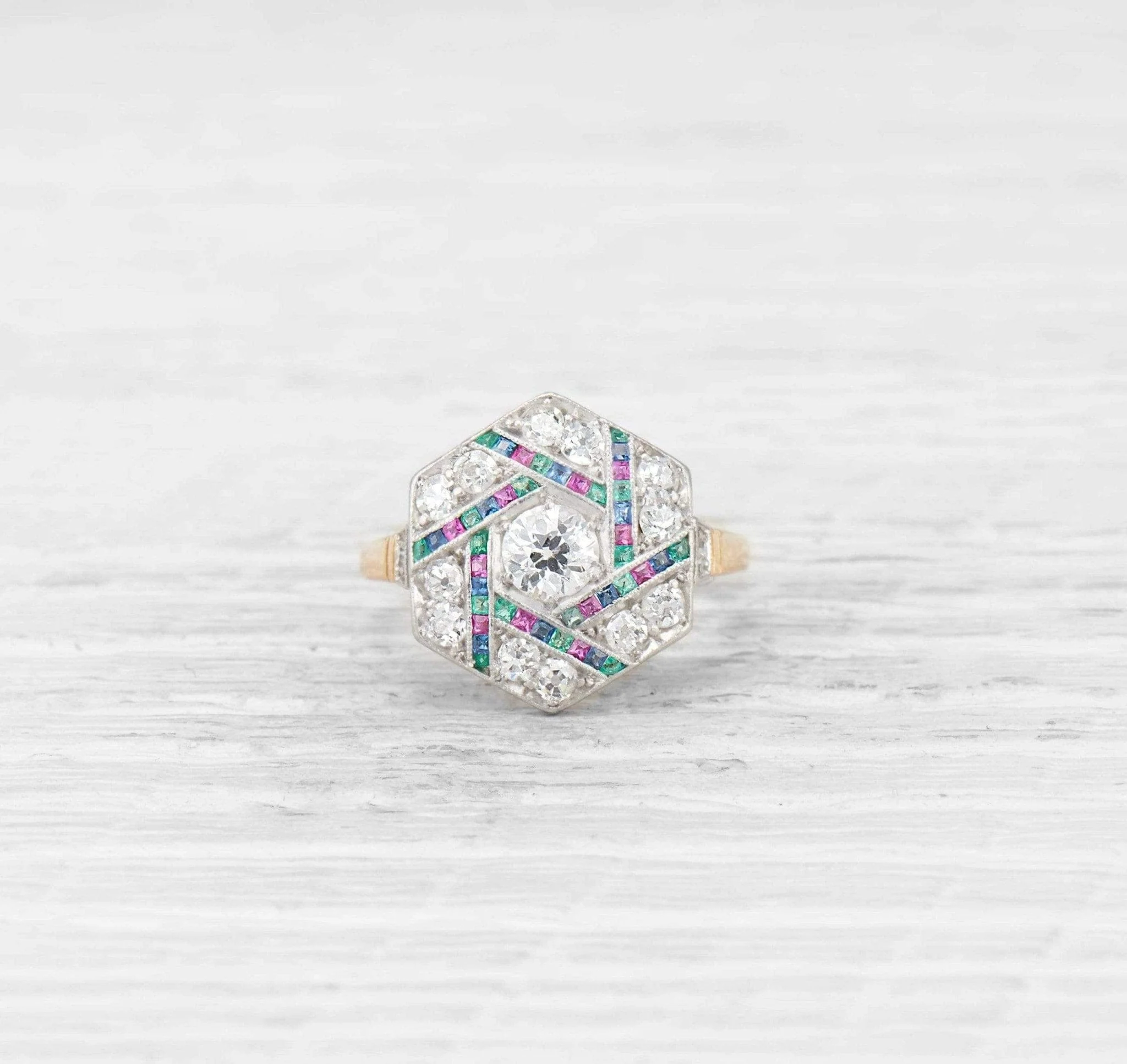 Art Deco Diamond Ring - Image 2