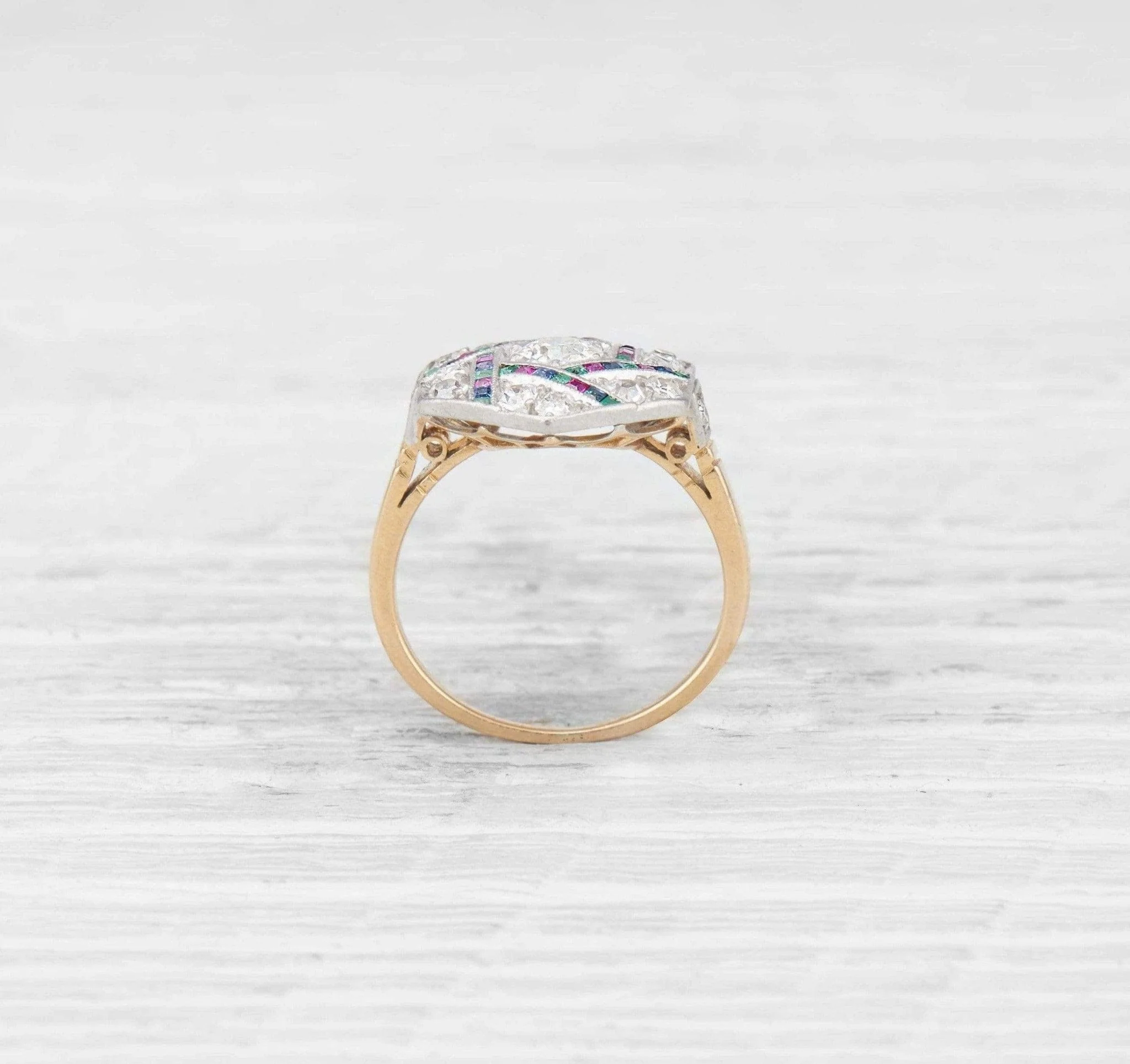 Art Deco Diamond Ring - Image 3