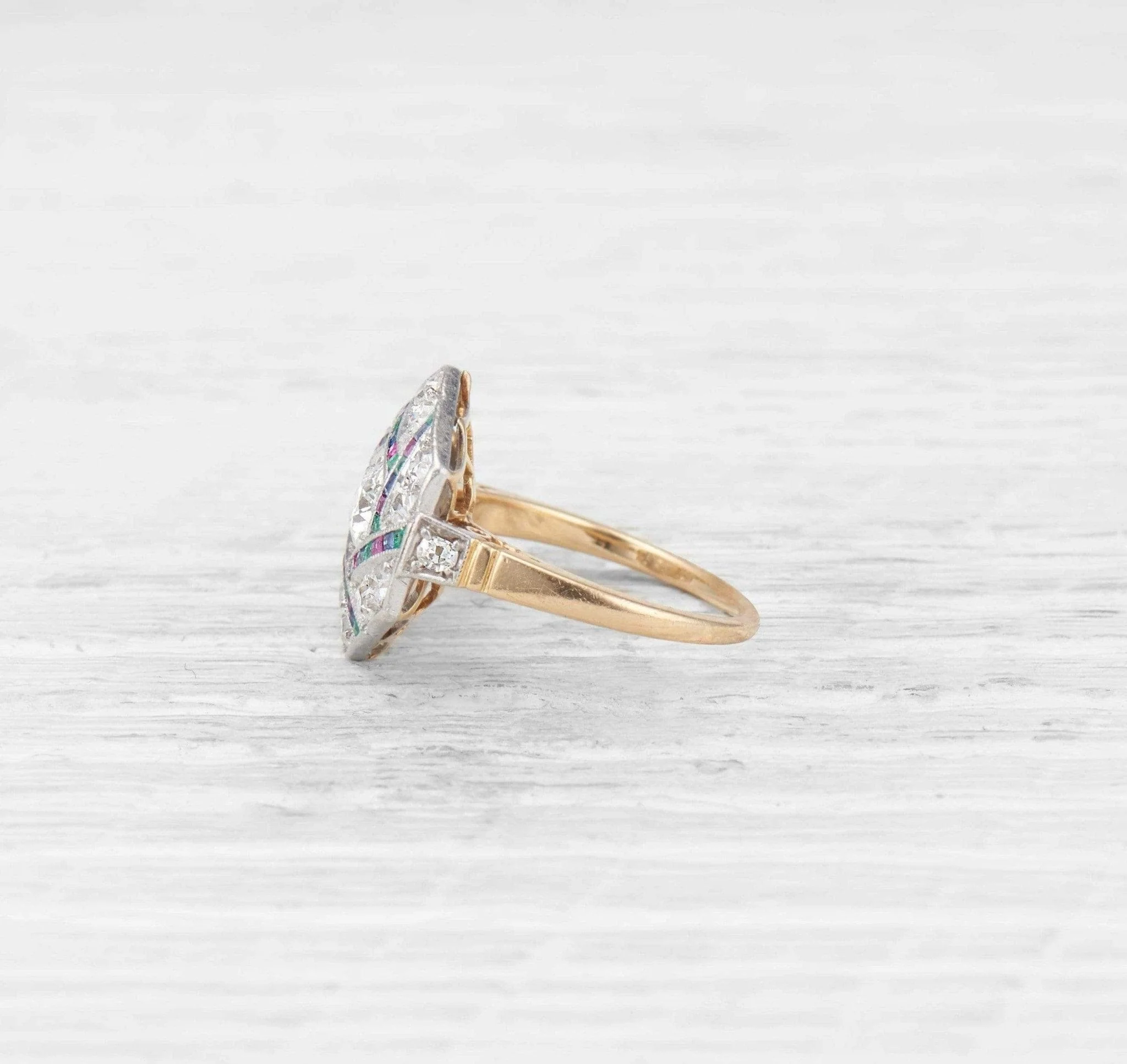 Art Deco Diamond Ring - Image 4