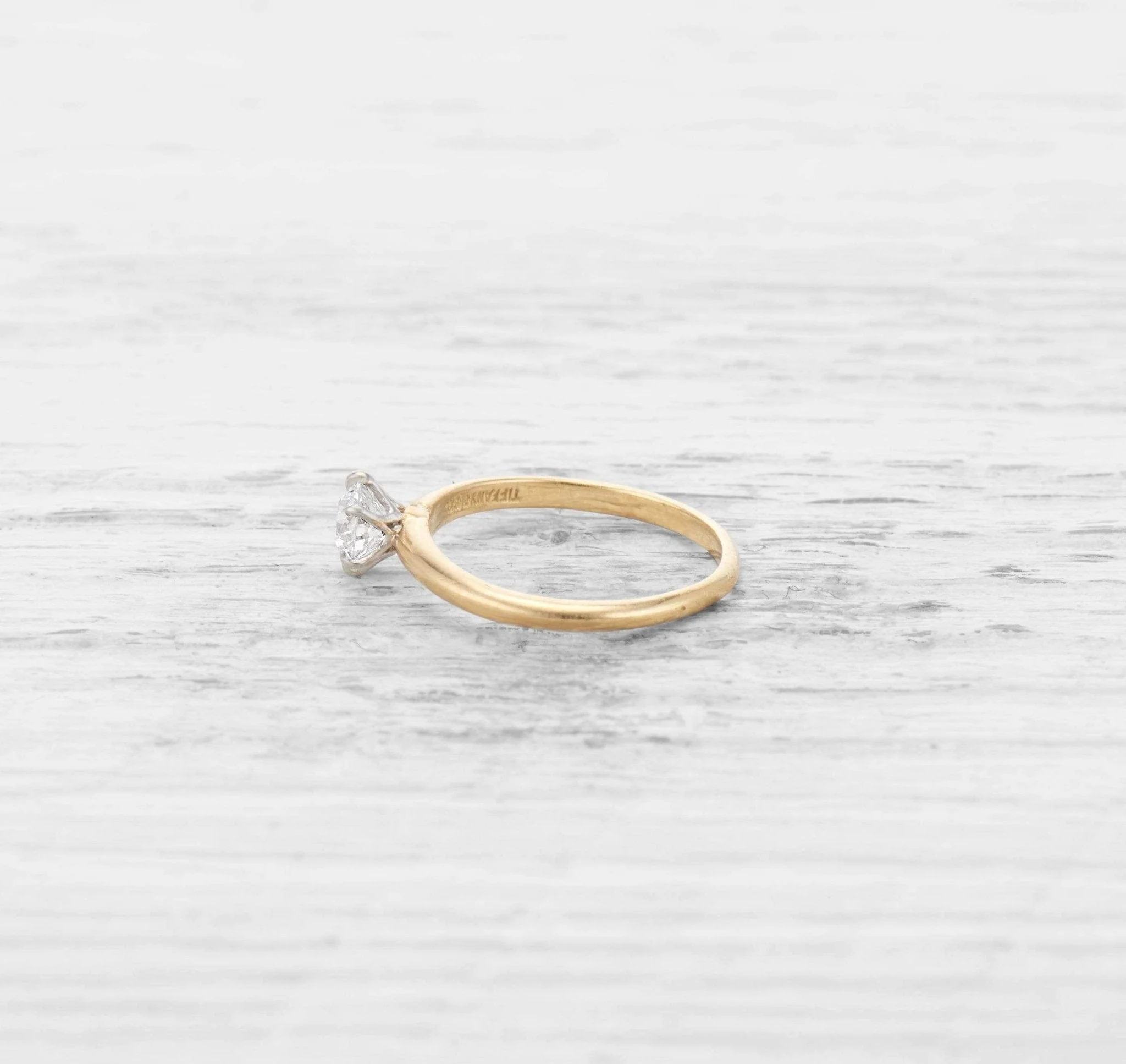 .44 CARAT TIFFANY & CO ANTIQUE DIAMOND SOLITAIRE ENGAGEMENT RING - Image 3