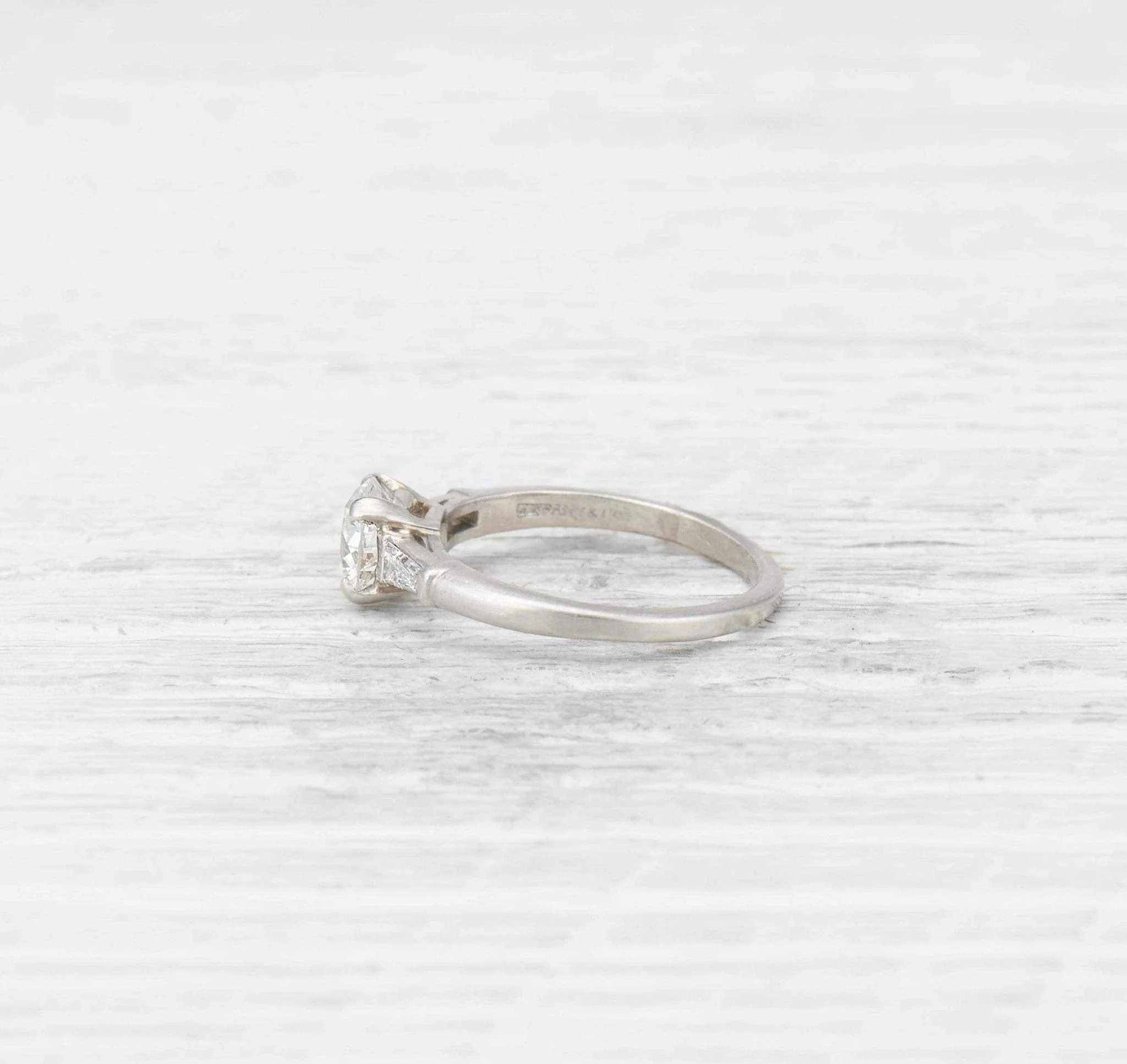 .90 Carat Art Deco Tiffany & Co. Diamond Engagement ring - Image 3