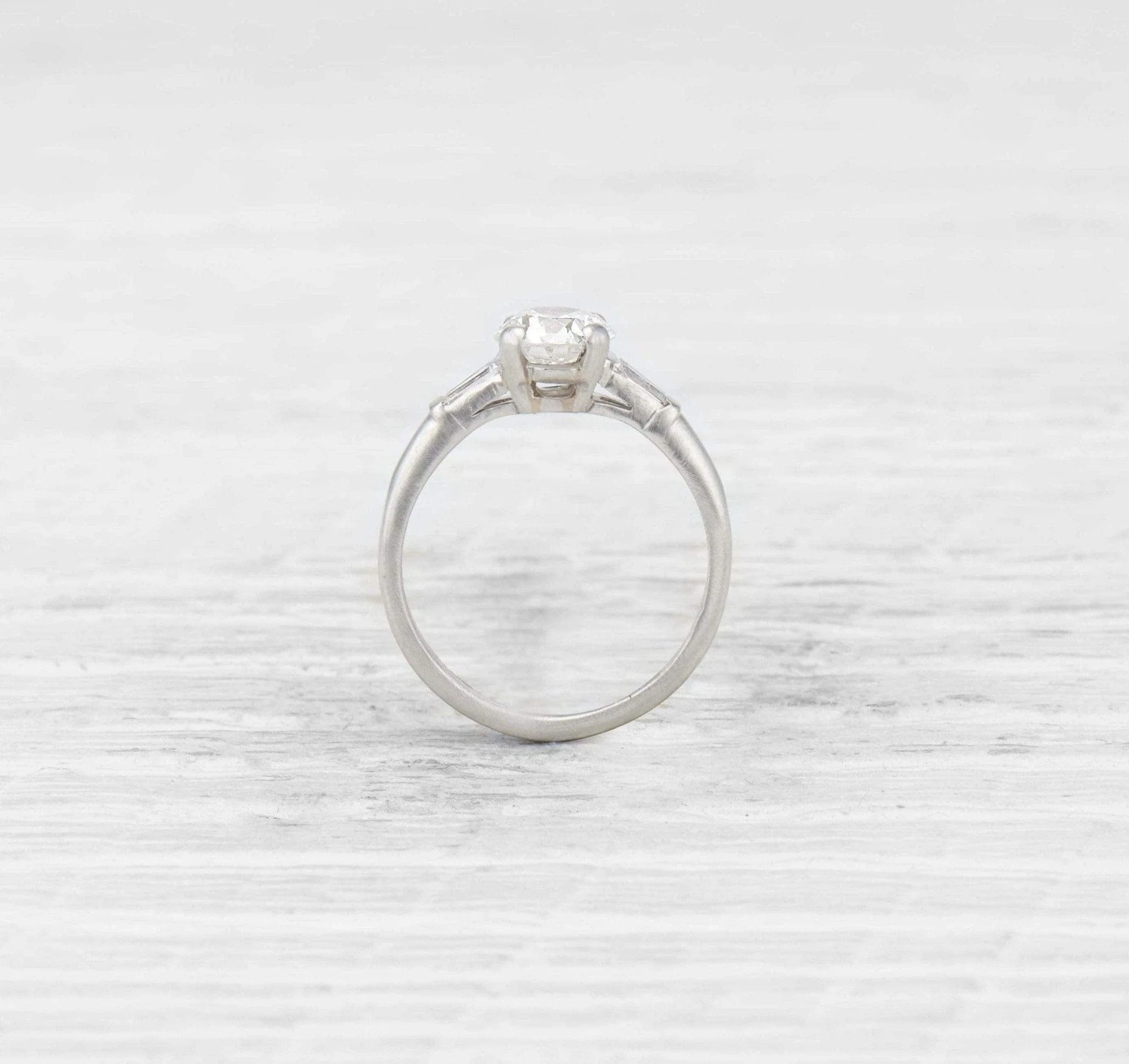 .90 Carat Art Deco Tiffany & Co. Diamond Engagement ring - Image 4