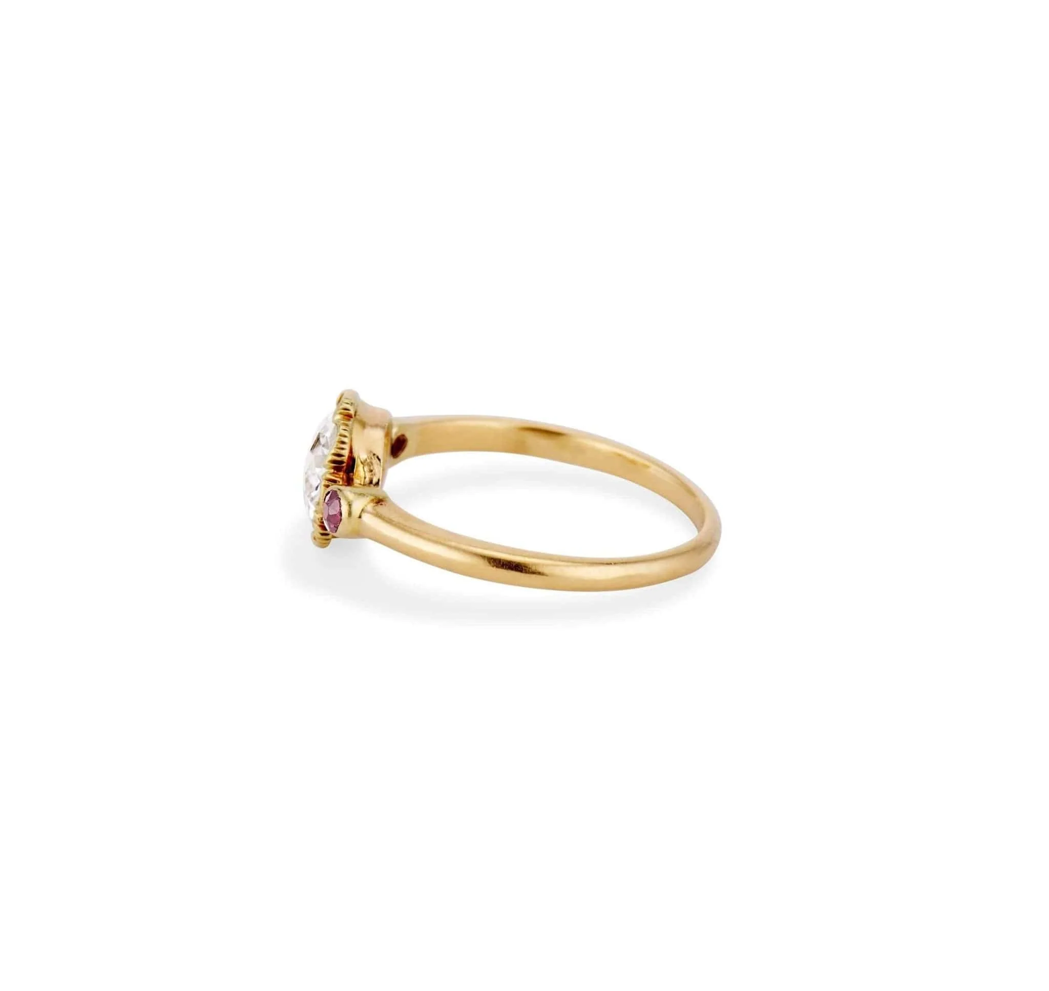 1.01 Carat Edwardian Diamond Engagement Ring - Image 3