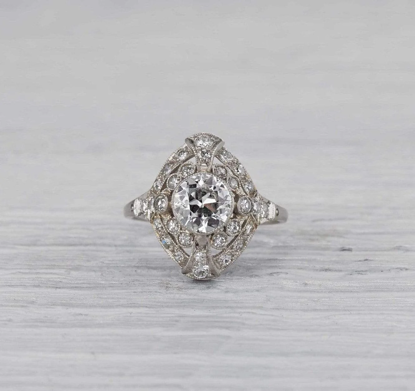 1.01 Carat Edwardian Engagement Ring - Image 2
