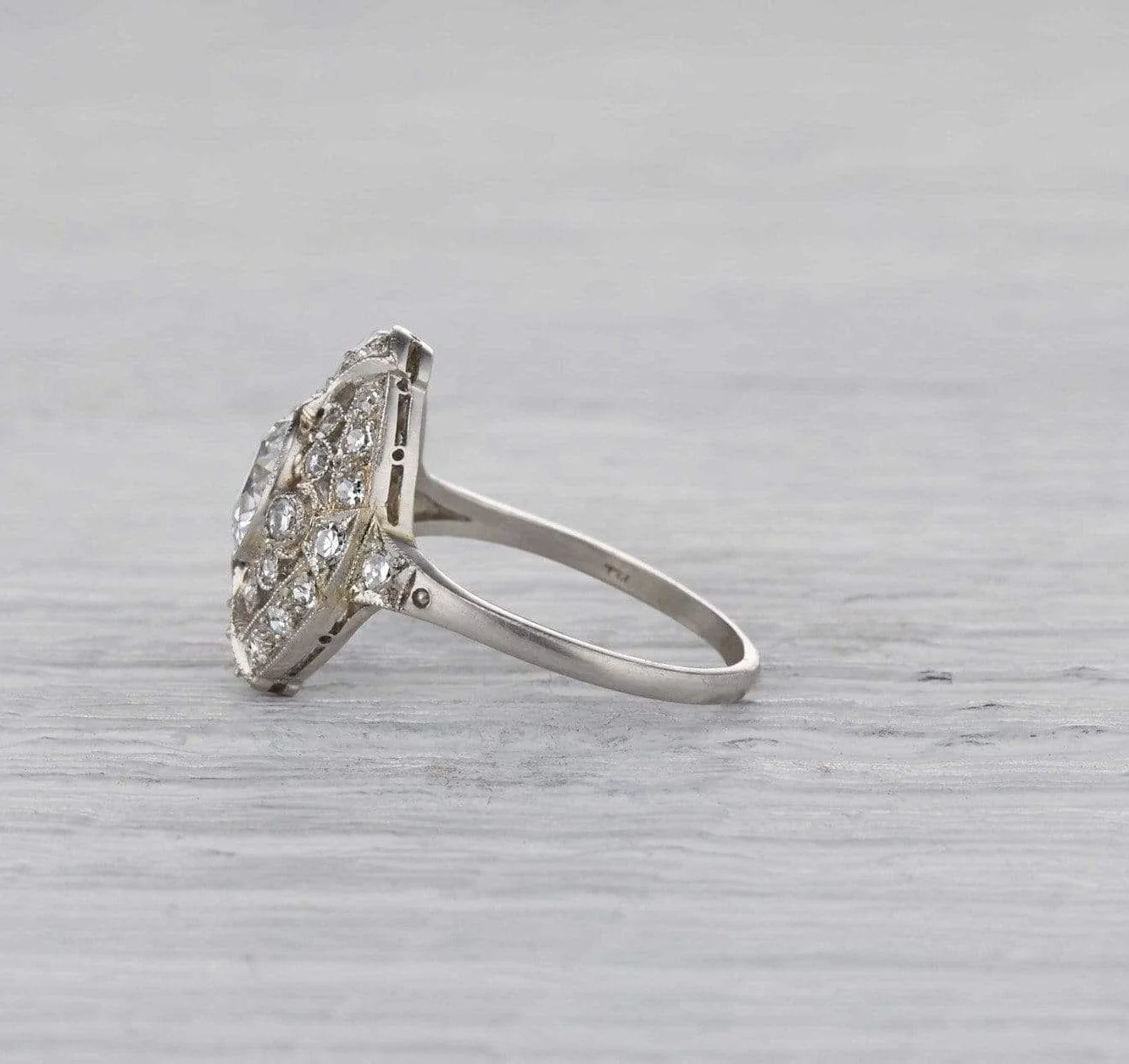 1.01 Carat Edwardian Engagement Ring - Image 3
