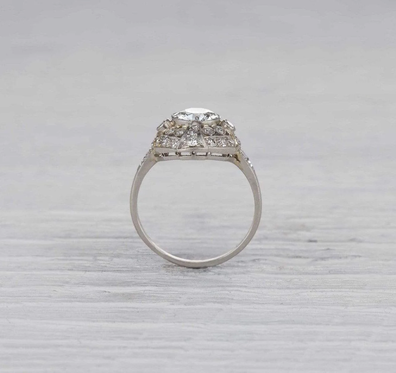 1.01 Carat Edwardian Engagement Ring - Image 4