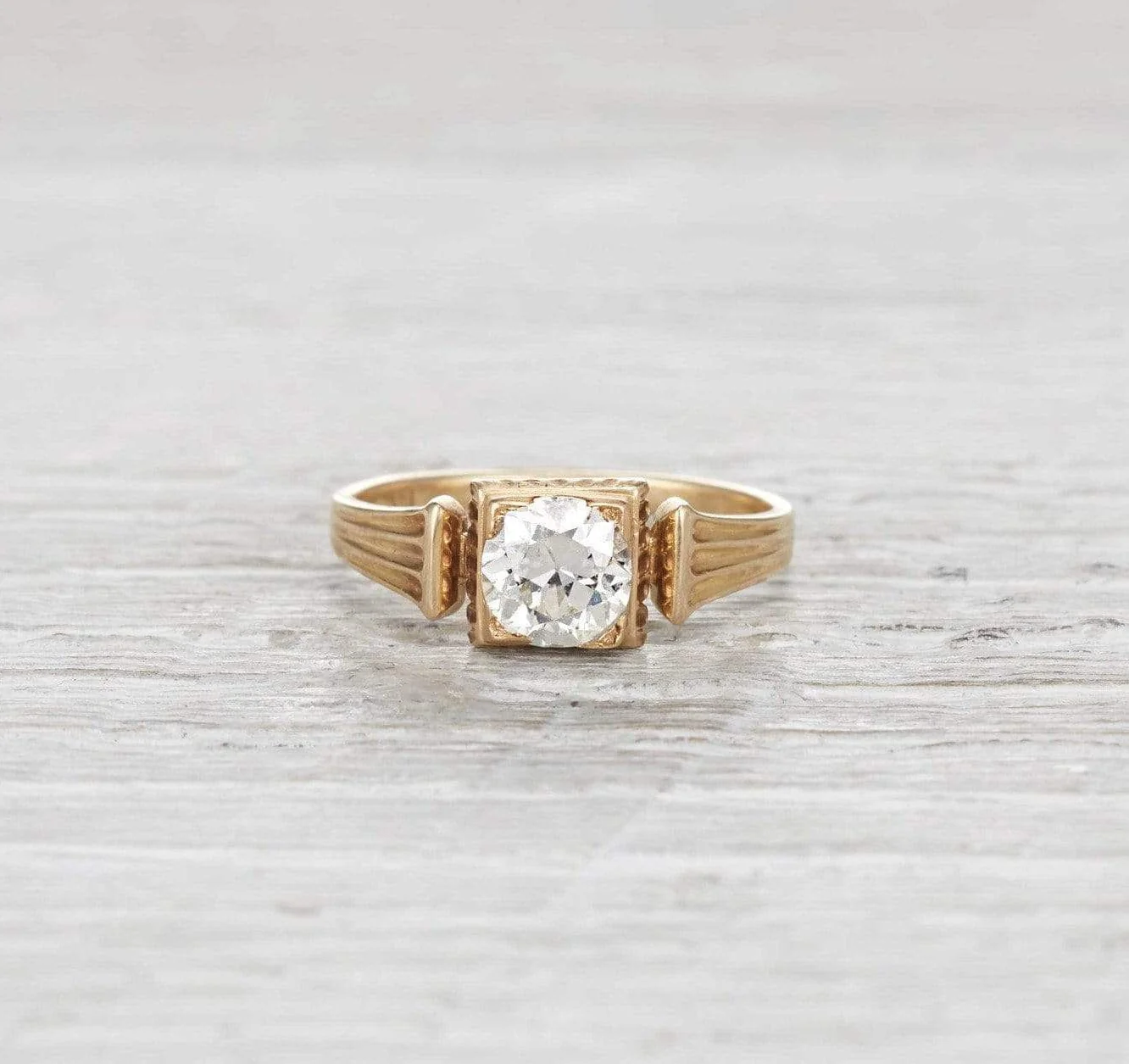 1.01 Carat Victorian Engagement Ring - Image 2