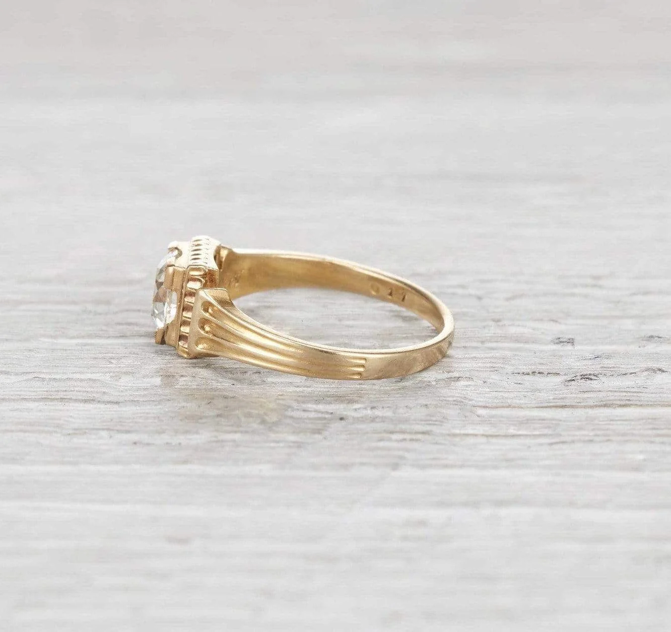 1.01 Carat Victorian Engagement Ring - Image 3