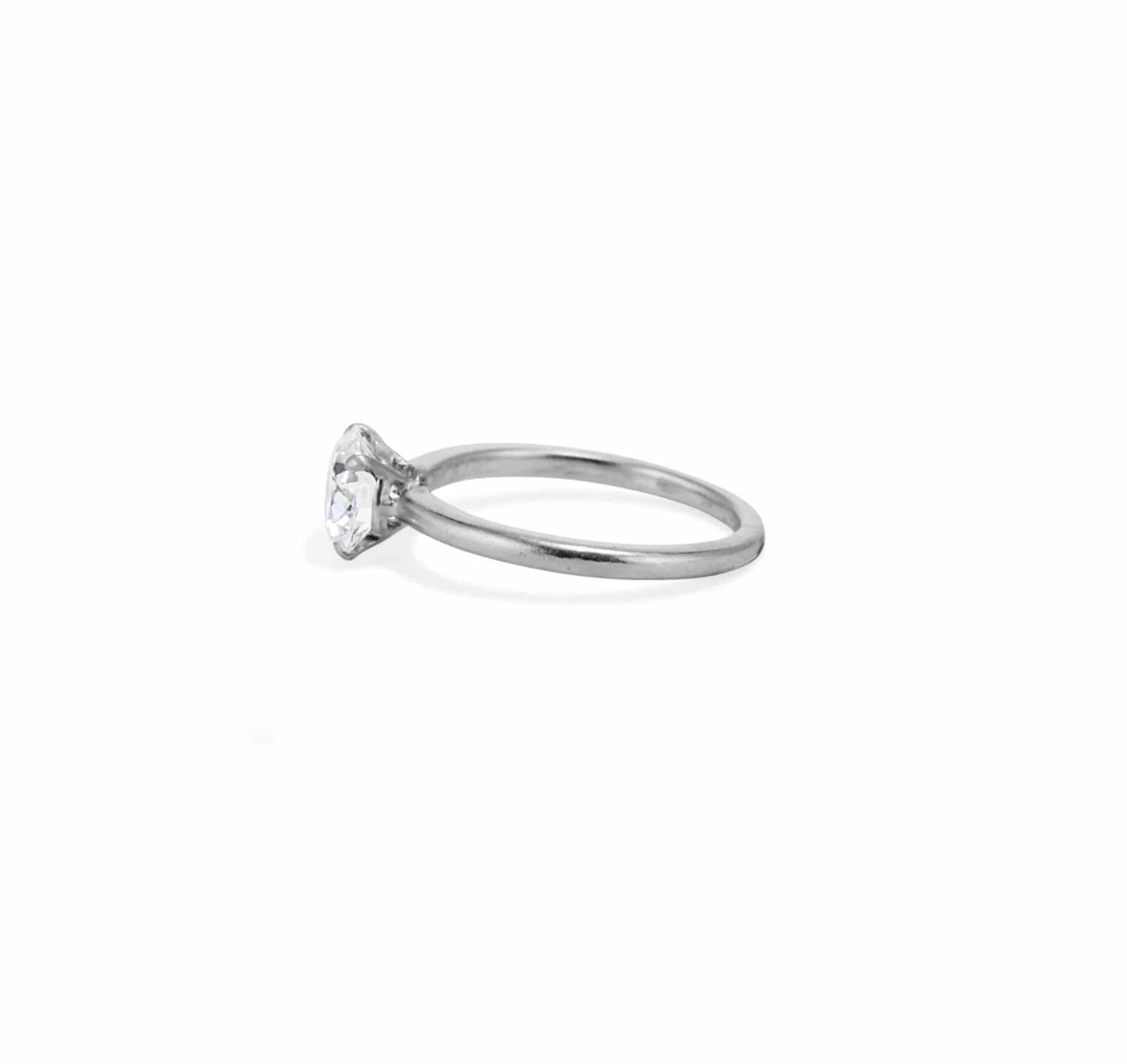 Cartier Mid Century 1.02 Carat Old European Cut Diamond Solitaire - Image 3