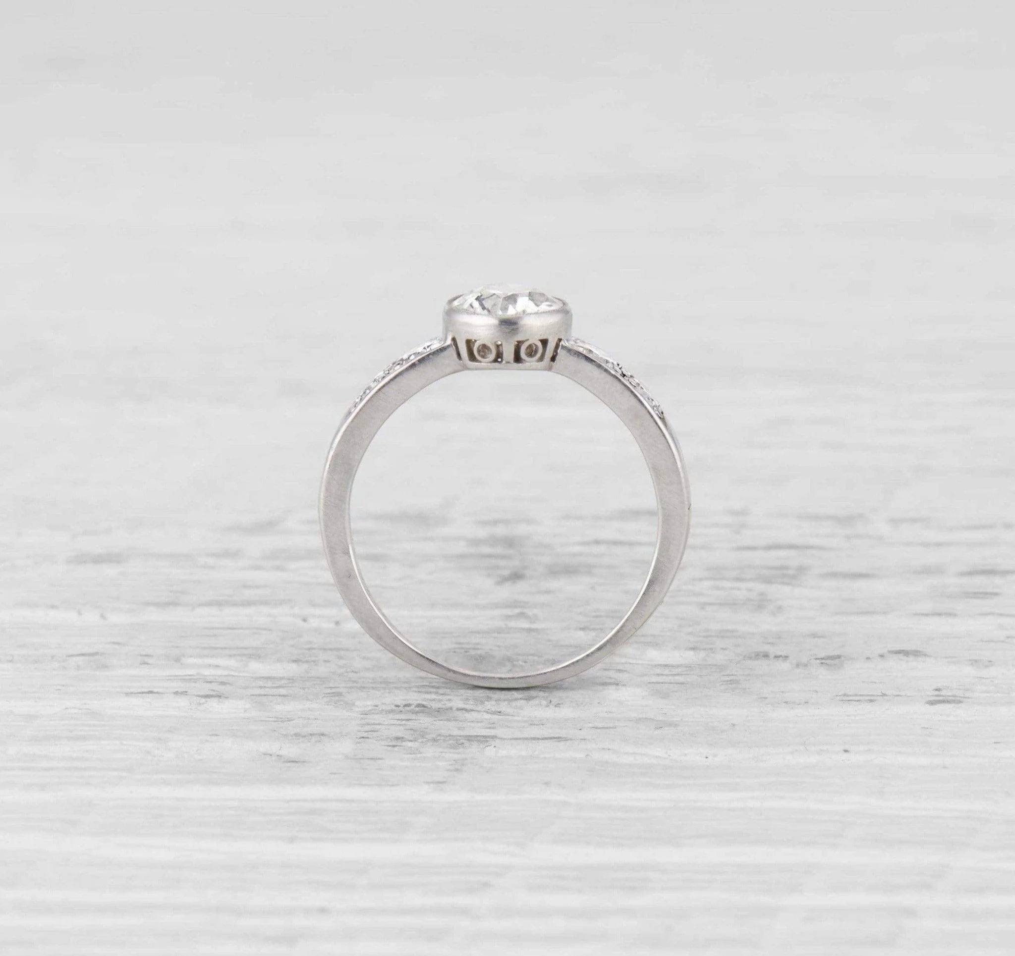 1.02 Carat Retro Tiffany & Co. Diamond Engagement Ring - Image 3