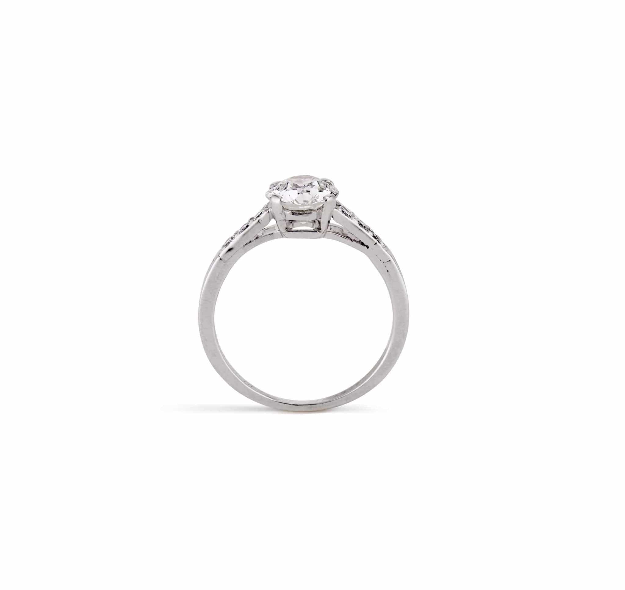 1920s Tiffany & Co 1.03 Carat Solitaire - Image 5