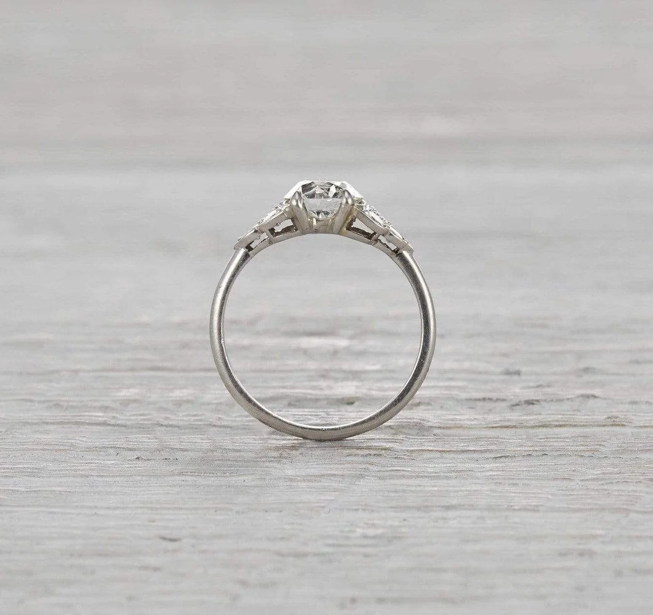 1.04 Carat Edwardian Engagement Ring - Image 4