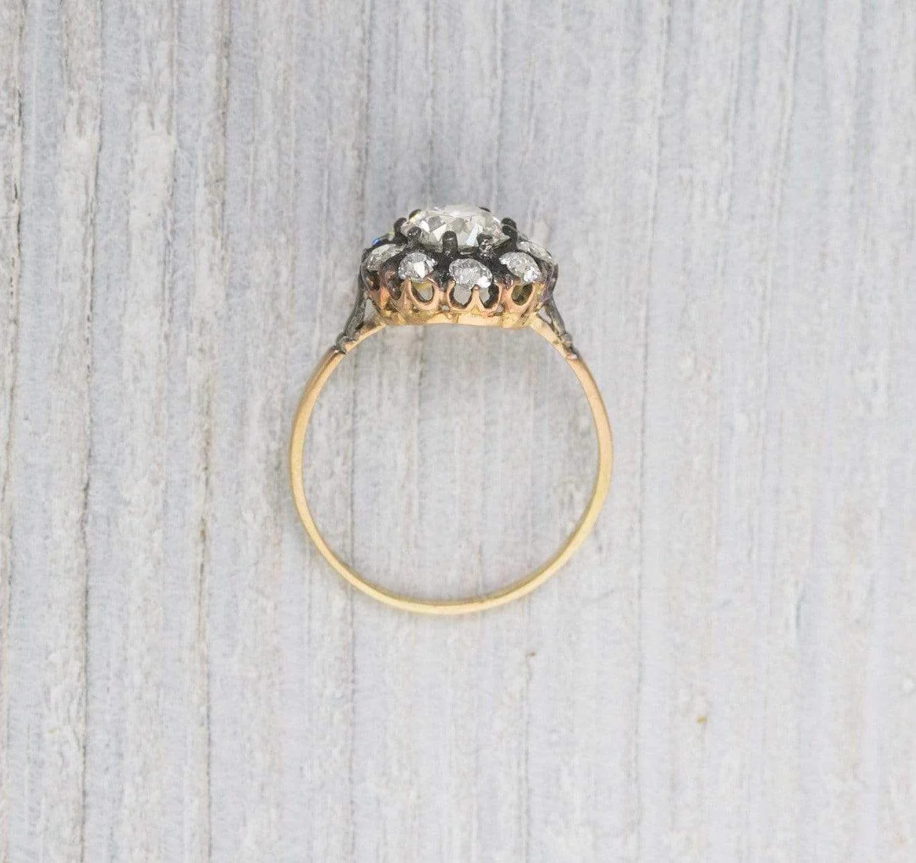 1.07 Carat Antique Victorian Engagement Ring - Image 4