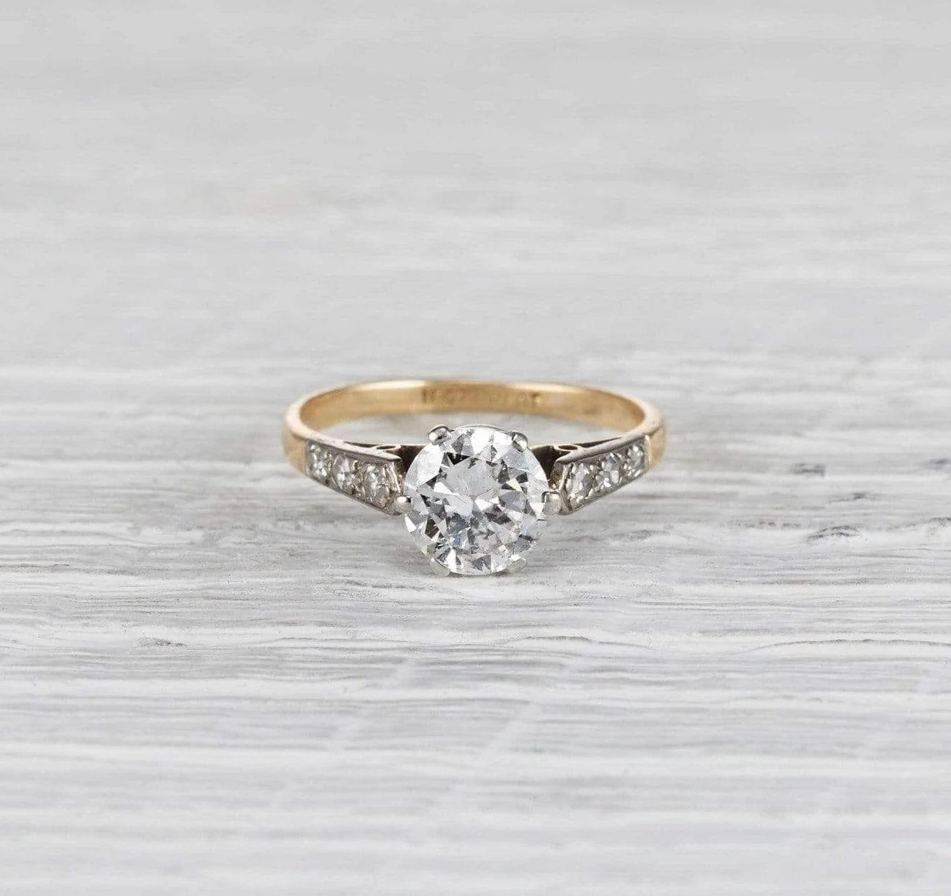 1.10 Carat Edwardian Engagement Ring - Image 2