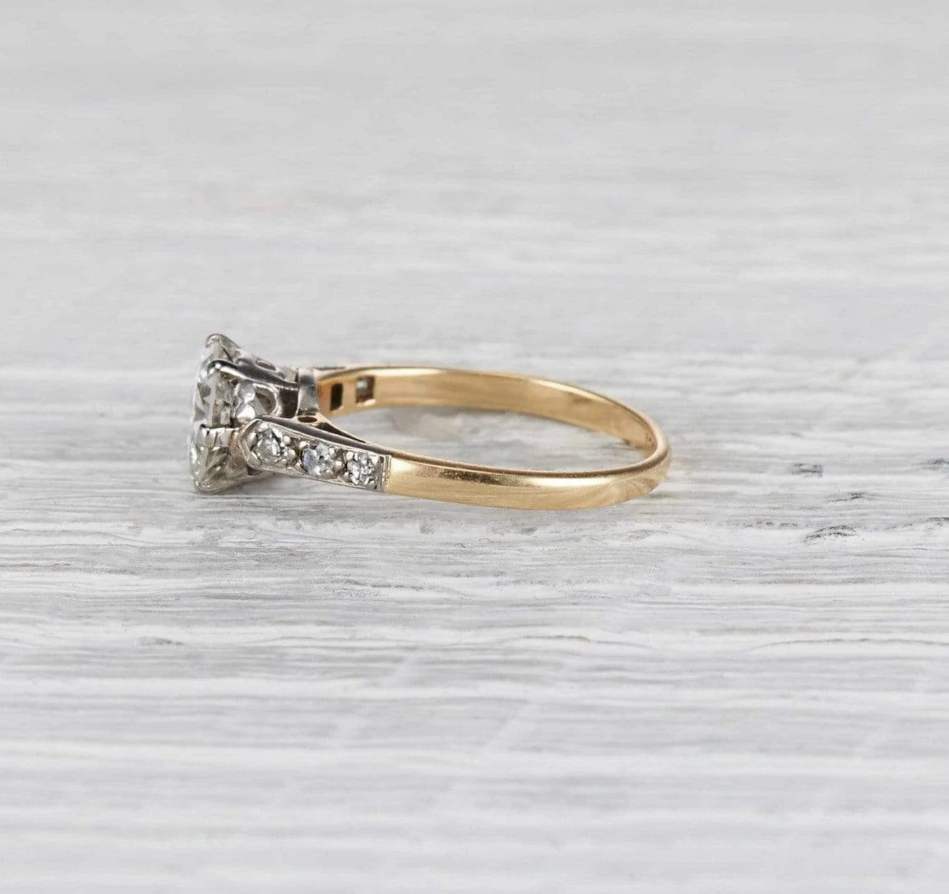 1.10 Carat Edwardian Engagement Ring - Image 3