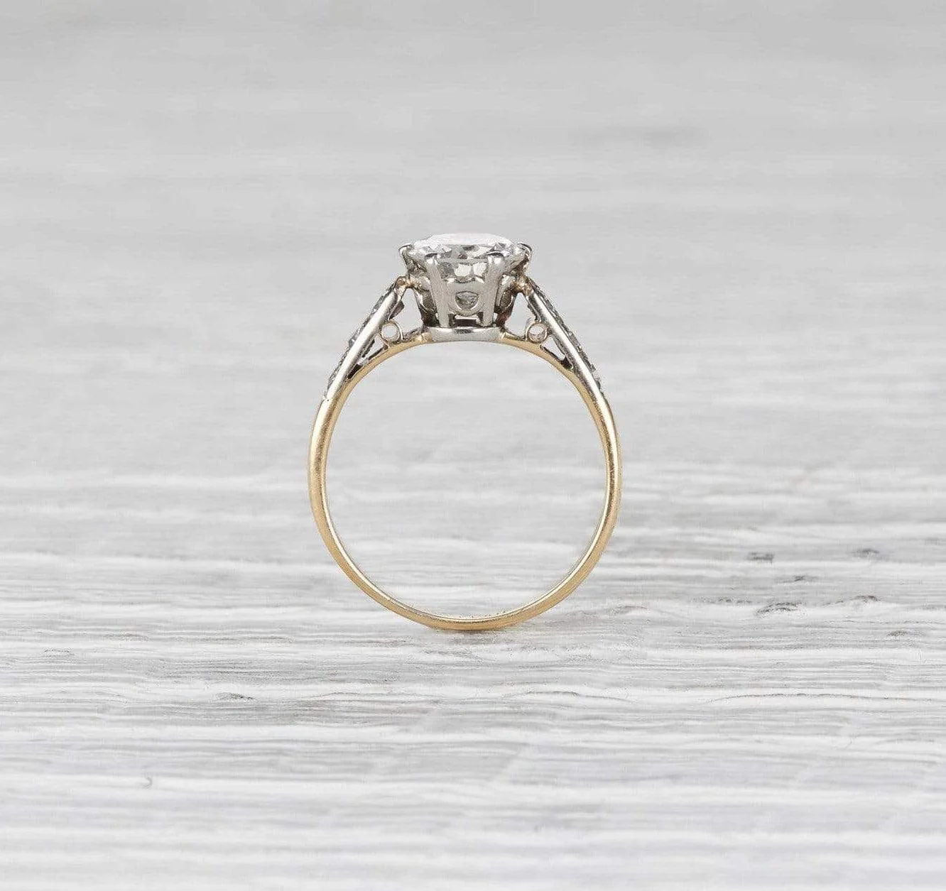 1.10 Carat Edwardian Engagement Ring - Image 4
