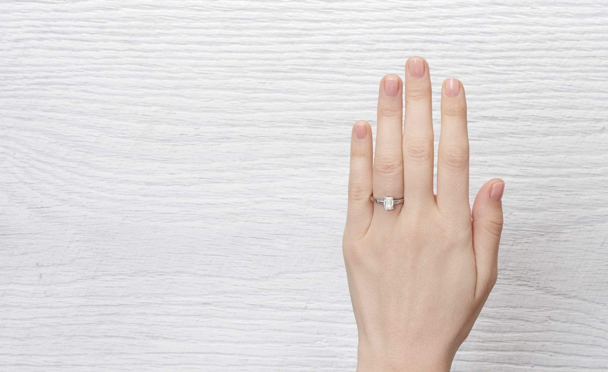 1.13 Carat Art Deco Tiffany & Co. Engagement Ring - Image 5