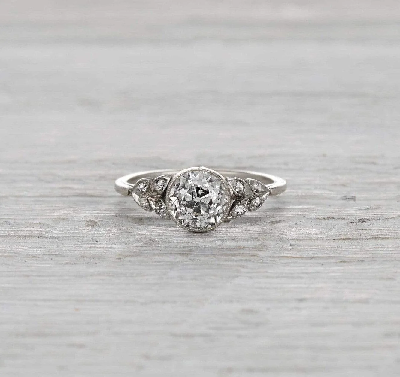 1.17 Carat Edwardian Engagement Ring - Image 2