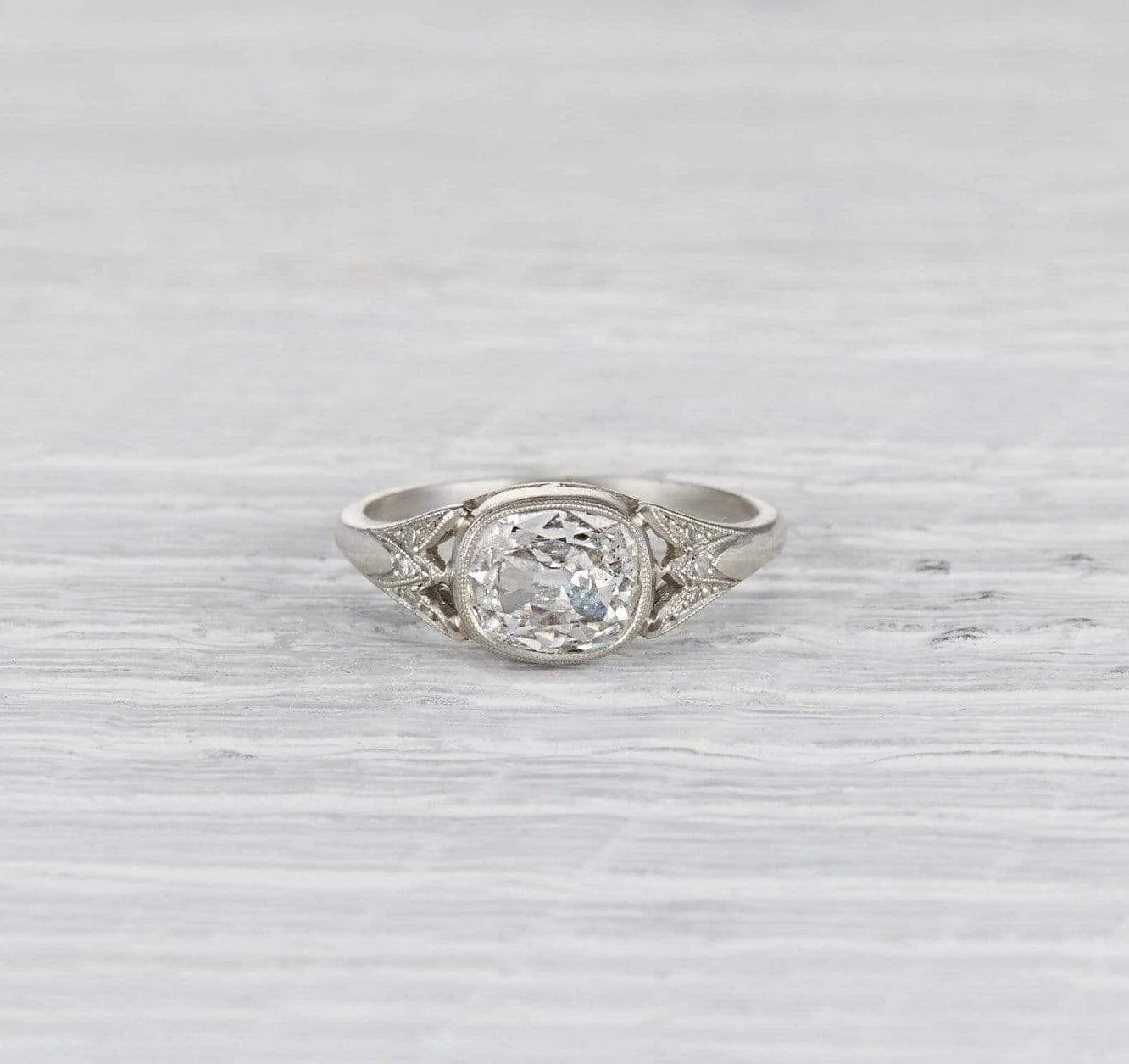 1.18 Carat Edwardian Engagement Ring - Image 2