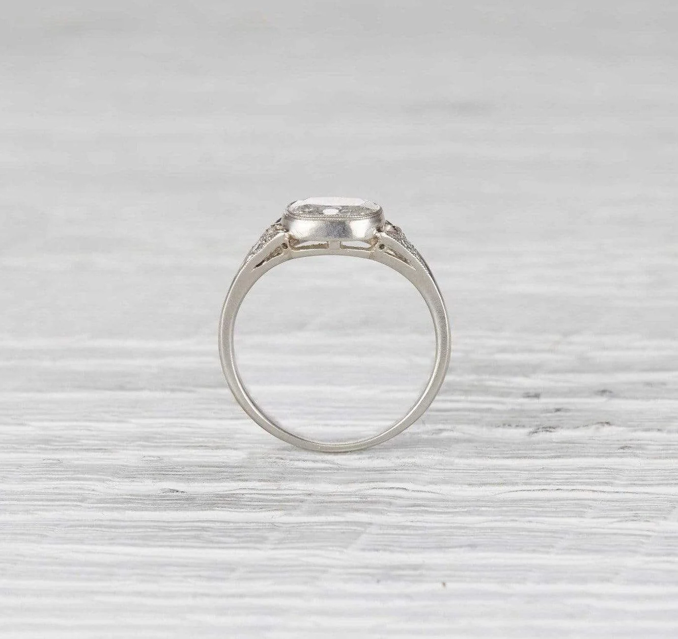 1.18 Carat Edwardian Engagement Ring - Image 4