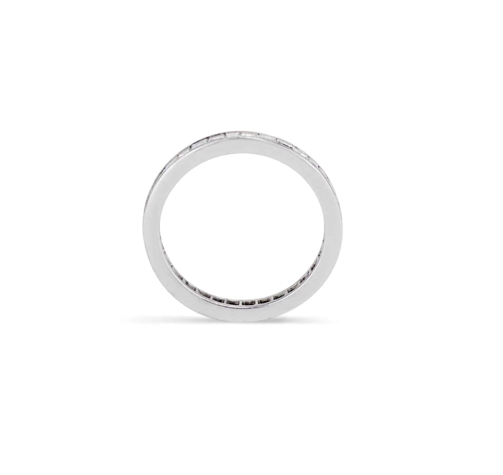1.20 Carat Cartier Carre Cut Diamond Eternity Band - Image 2