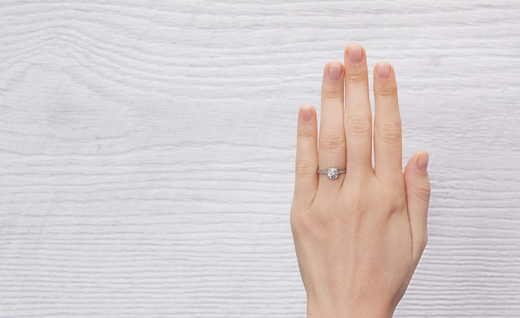 1.23 Carat Art Deco Engagement Ring - Image 5