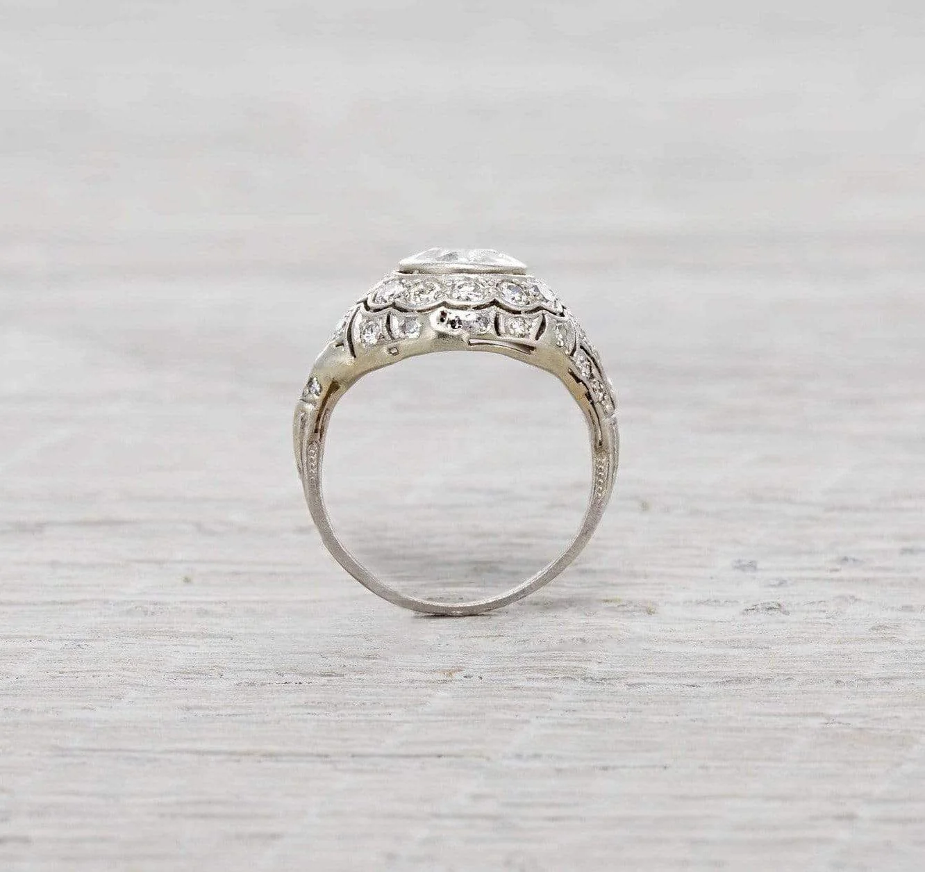 1.25 Carat Vintage Edwardian Ring - Image 4