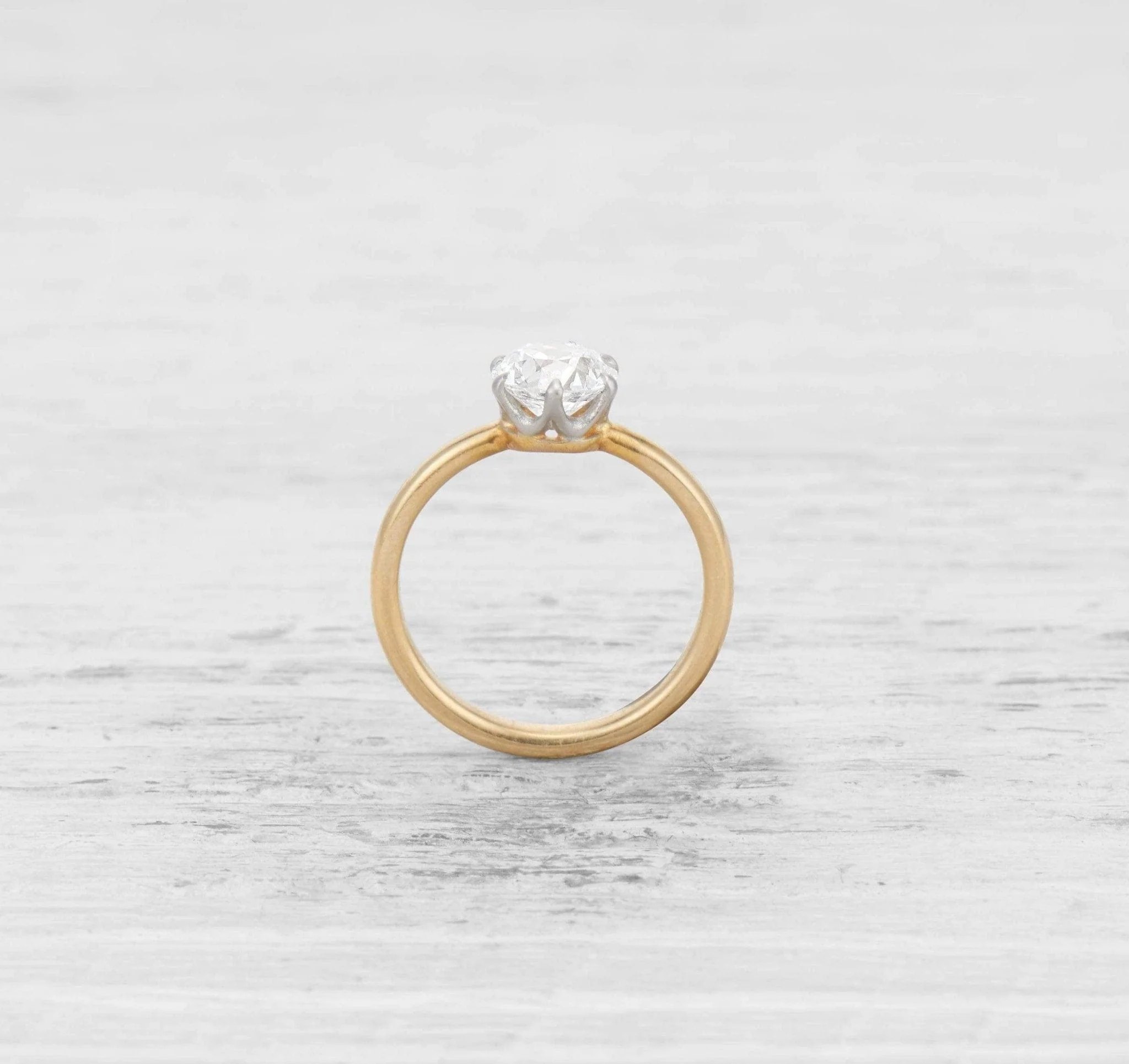 1.28 CARAT TIFFANY & CO ANTIQUE SOLITAIRE ENGAGEMENT RING - Image 4