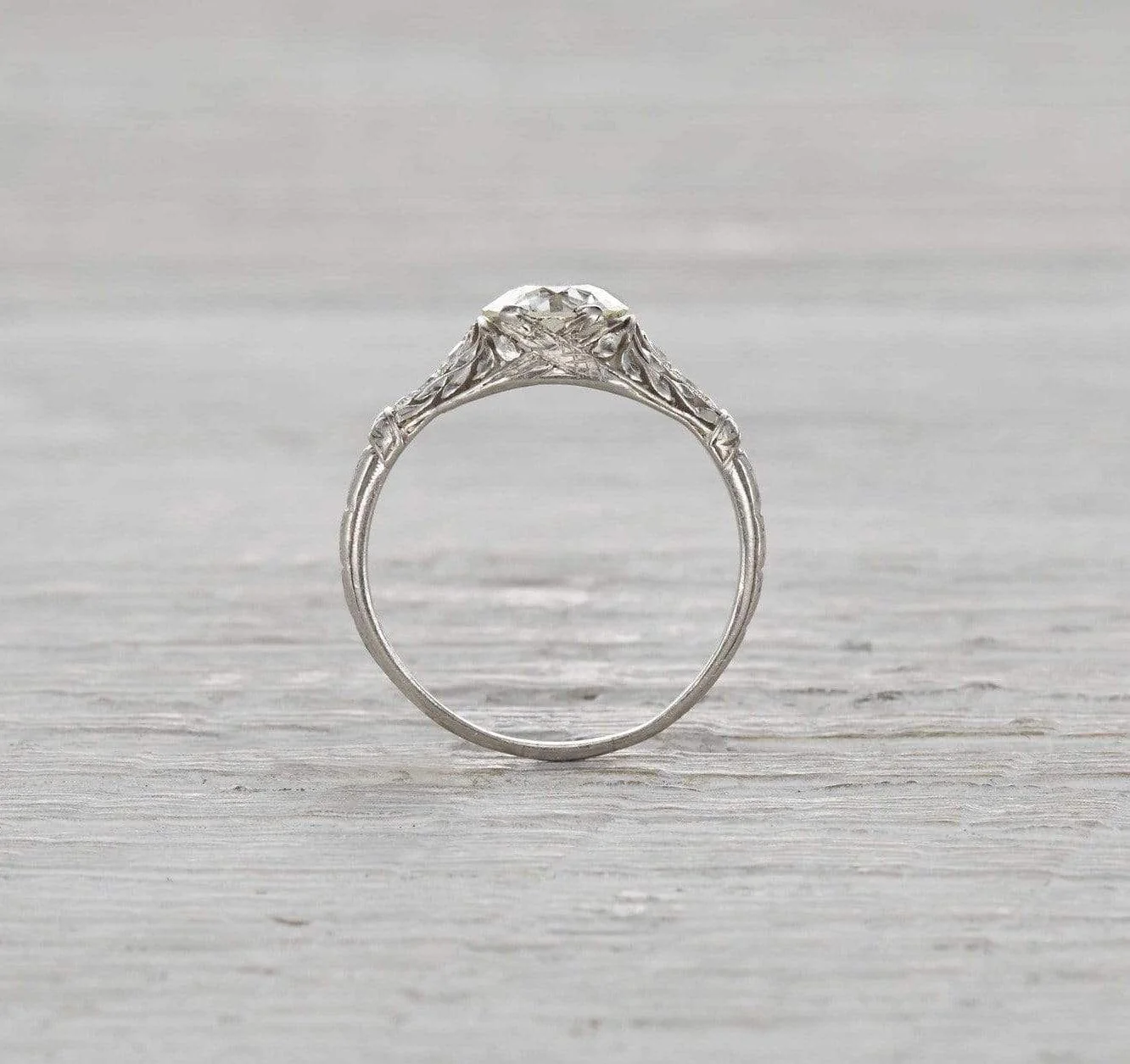 1.30 Carat Edwardian Engagement Ring - Image 4