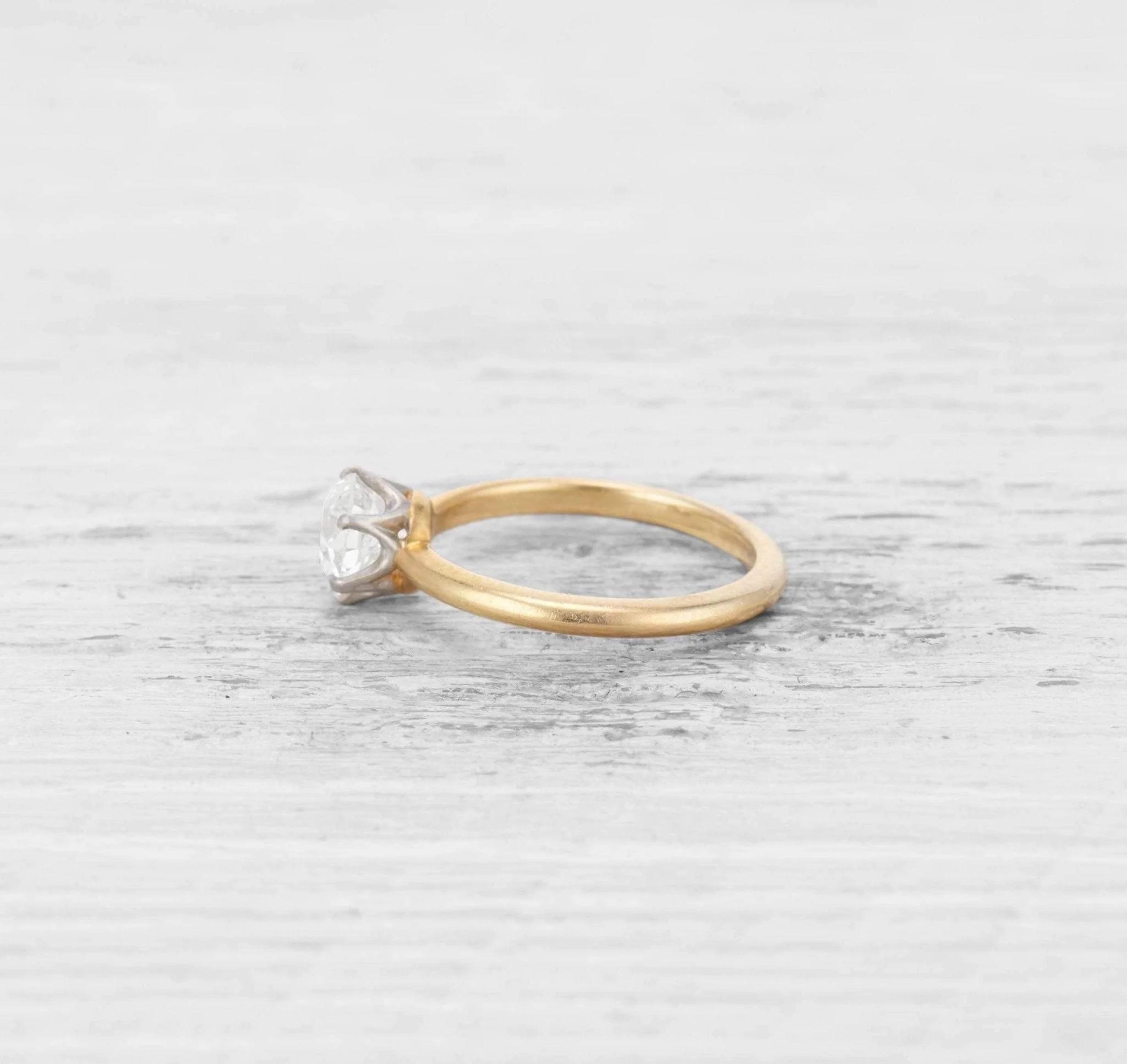 1.32 CARAT TIFFANY & CO ANTIQUE SOLITAIRE DIAMOND RING - Image 3