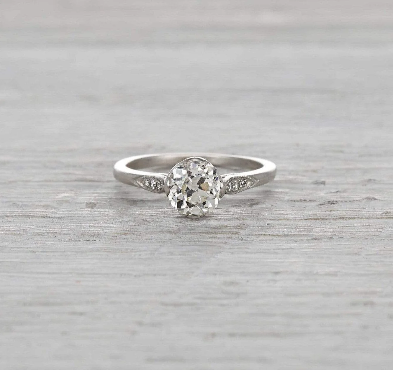 1.34 Carat Edwardian Engagement Ring - Image 2