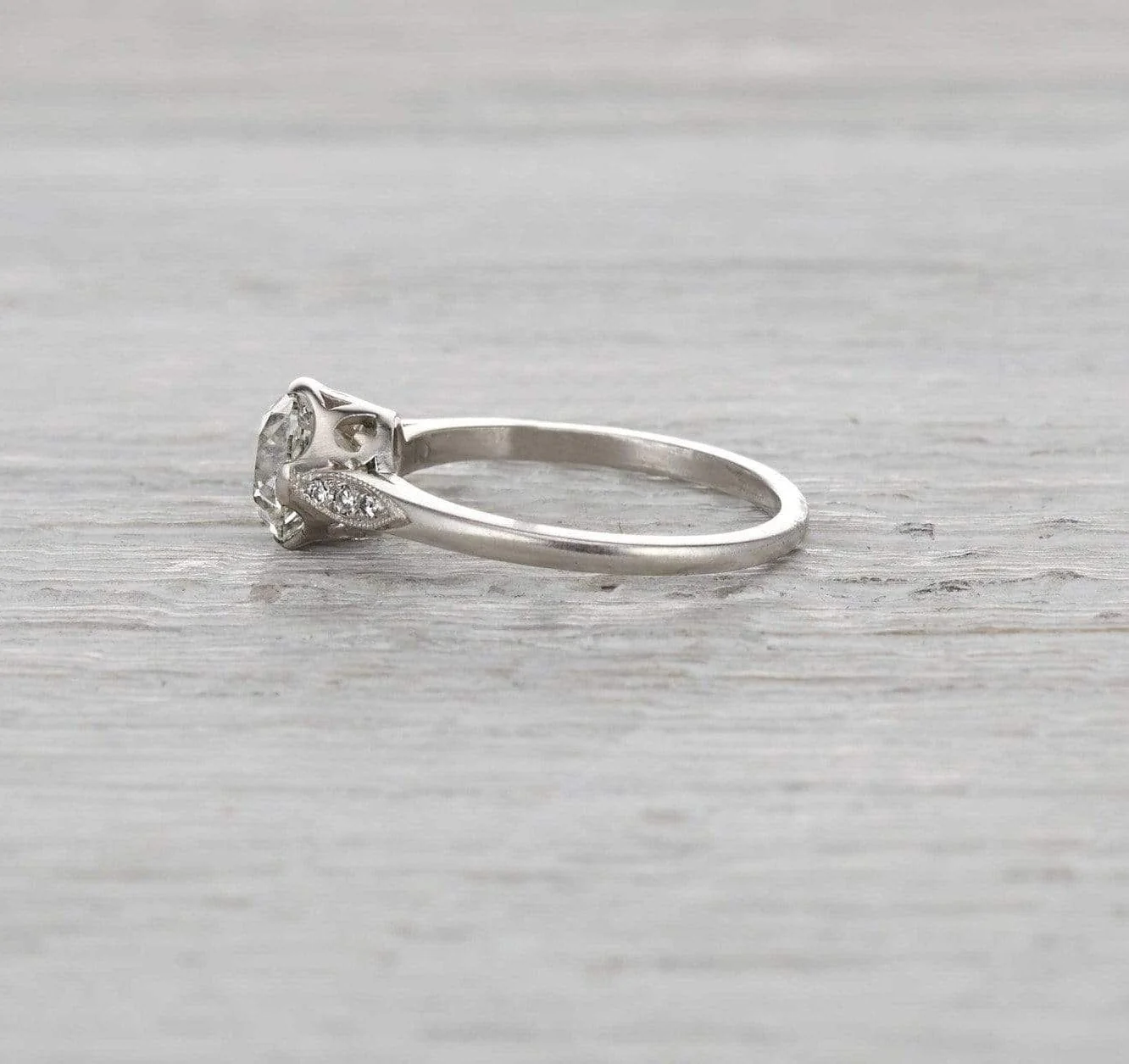 1.34 Carat Edwardian Engagement Ring - Image 3
