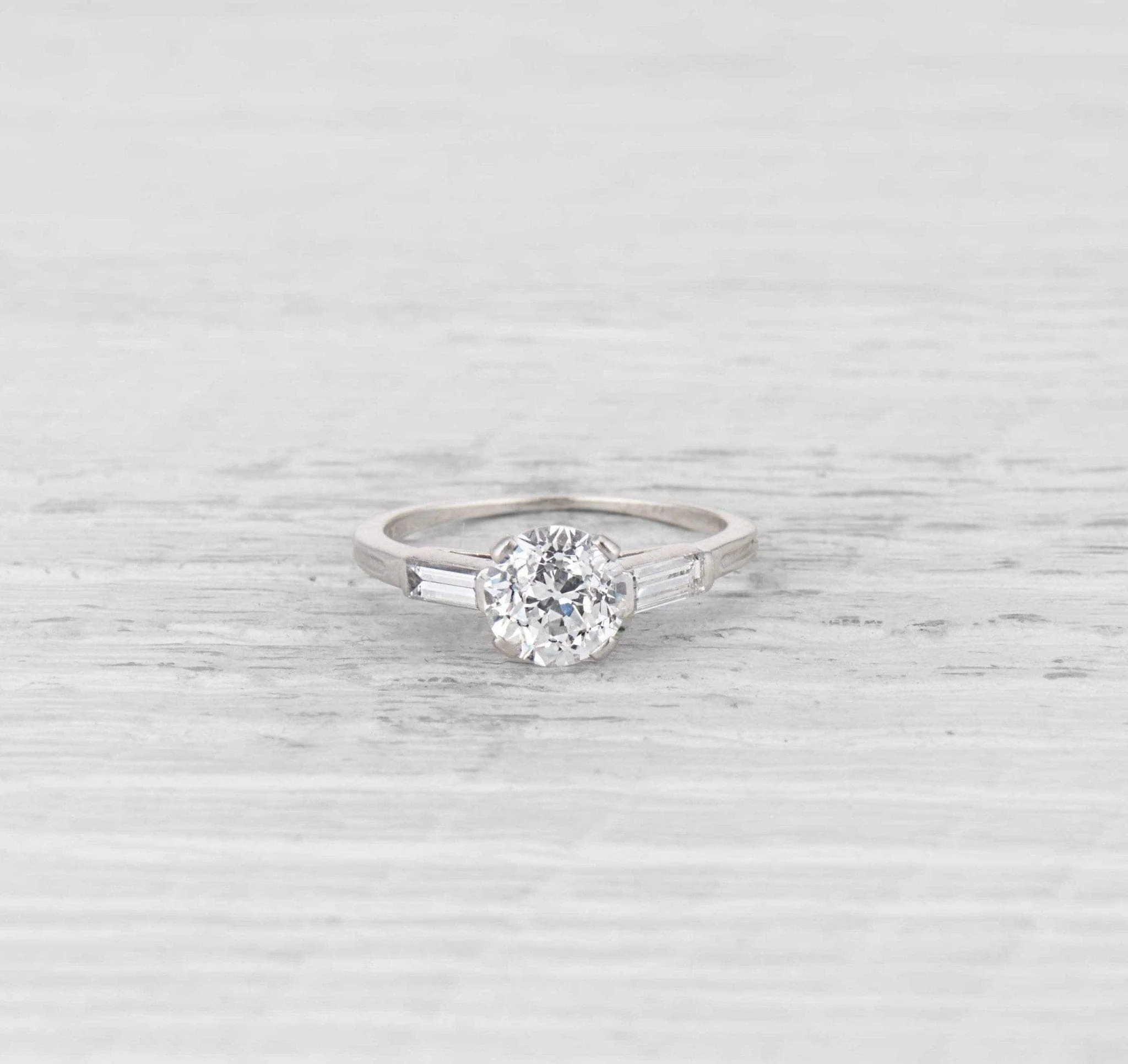 1.43 Carat Art Deco Tiffany & Co. Diamond Engagement Ring - Image 2