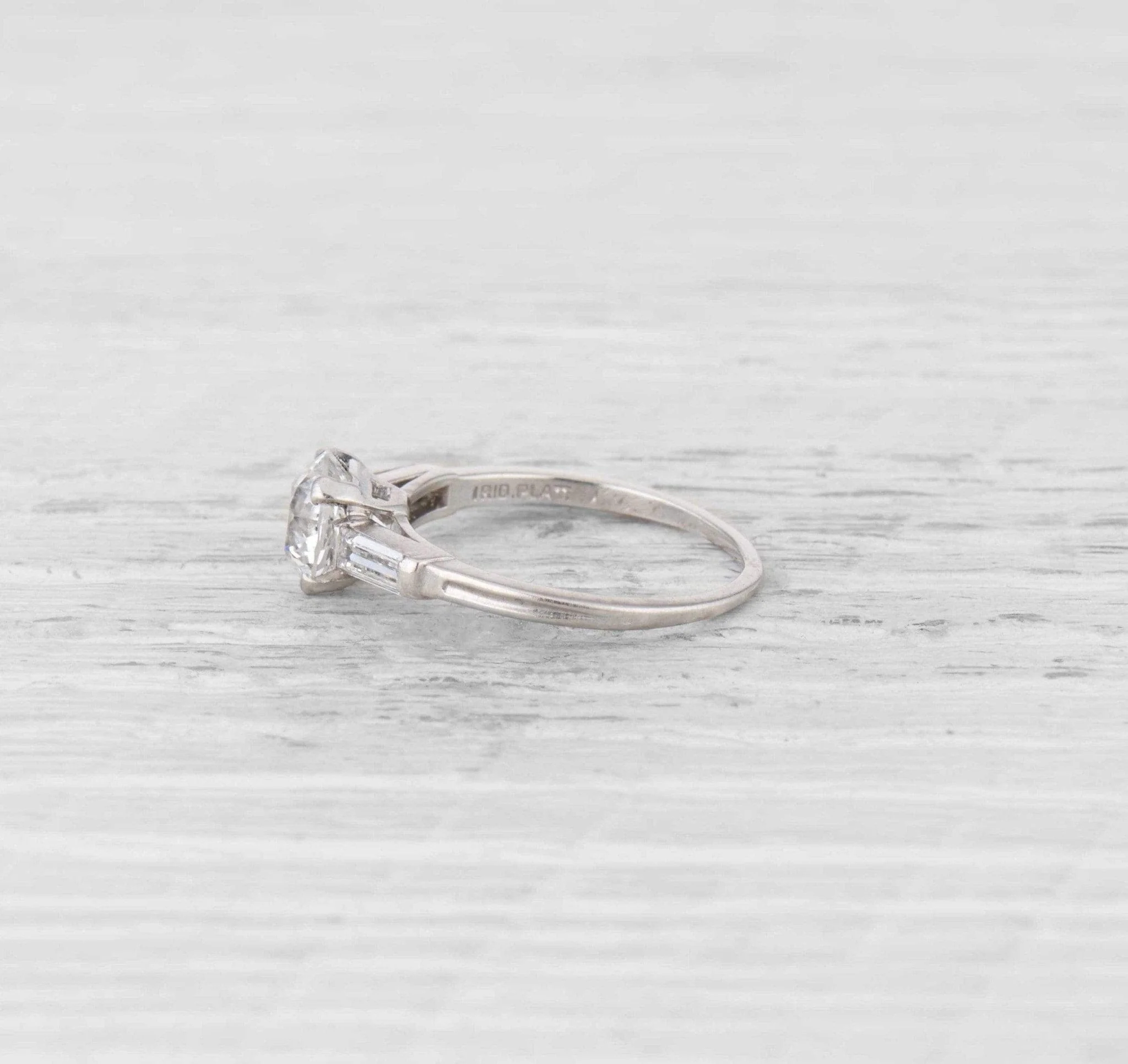 1.43 Carat Art Deco Tiffany & Co. Diamond Engagement Ring - Image 3