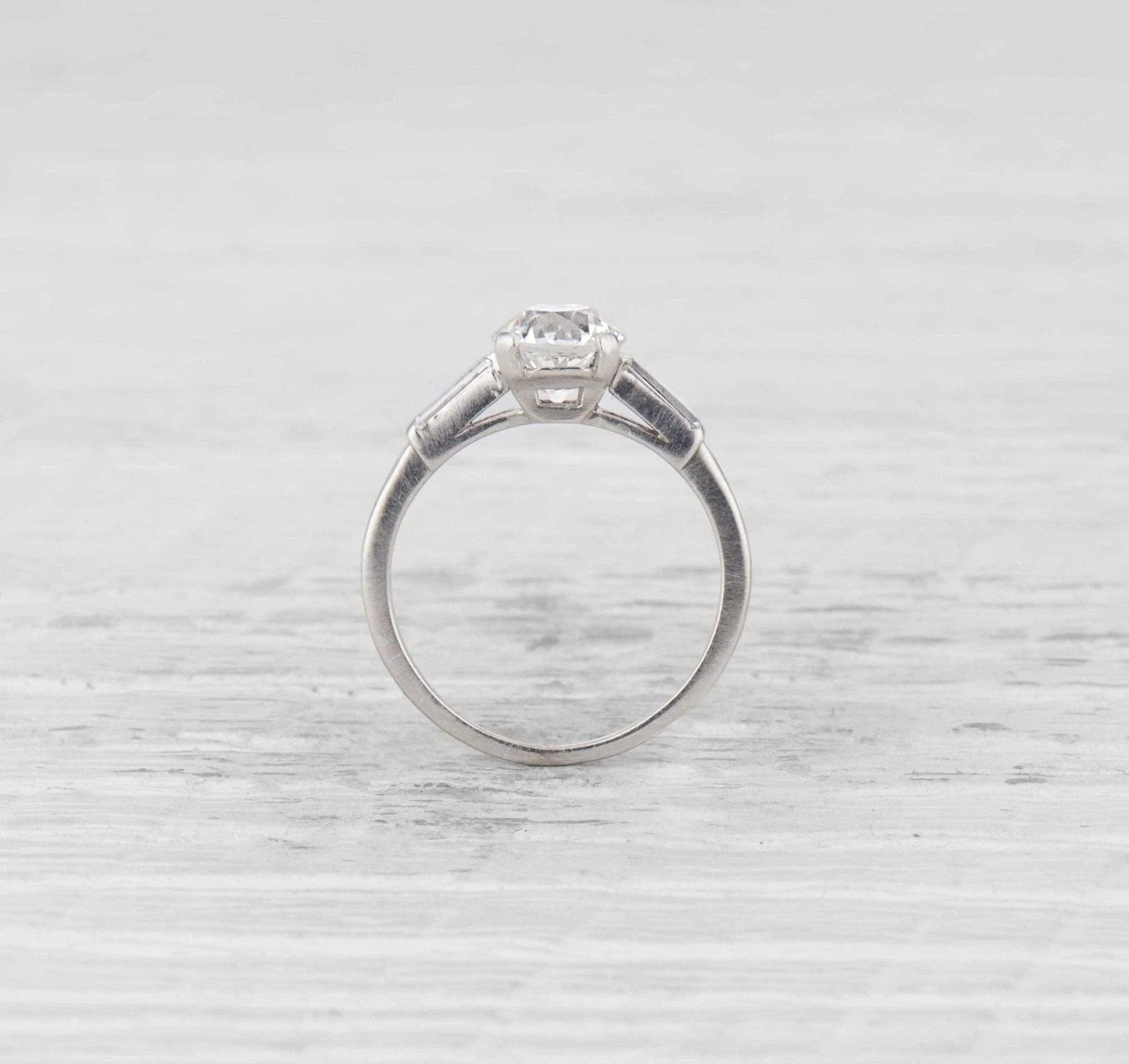1.43 Carat Art Deco Tiffany & Co. Diamond Engagement Ring - Image 4