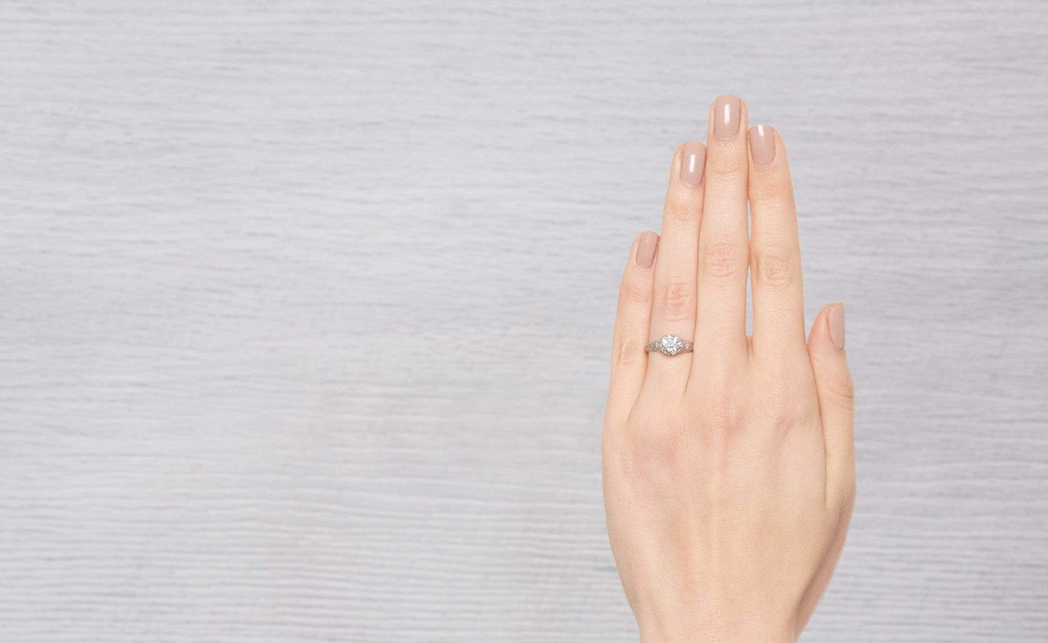 1.48 Carat Edwardian Engagement Ring - Image 5