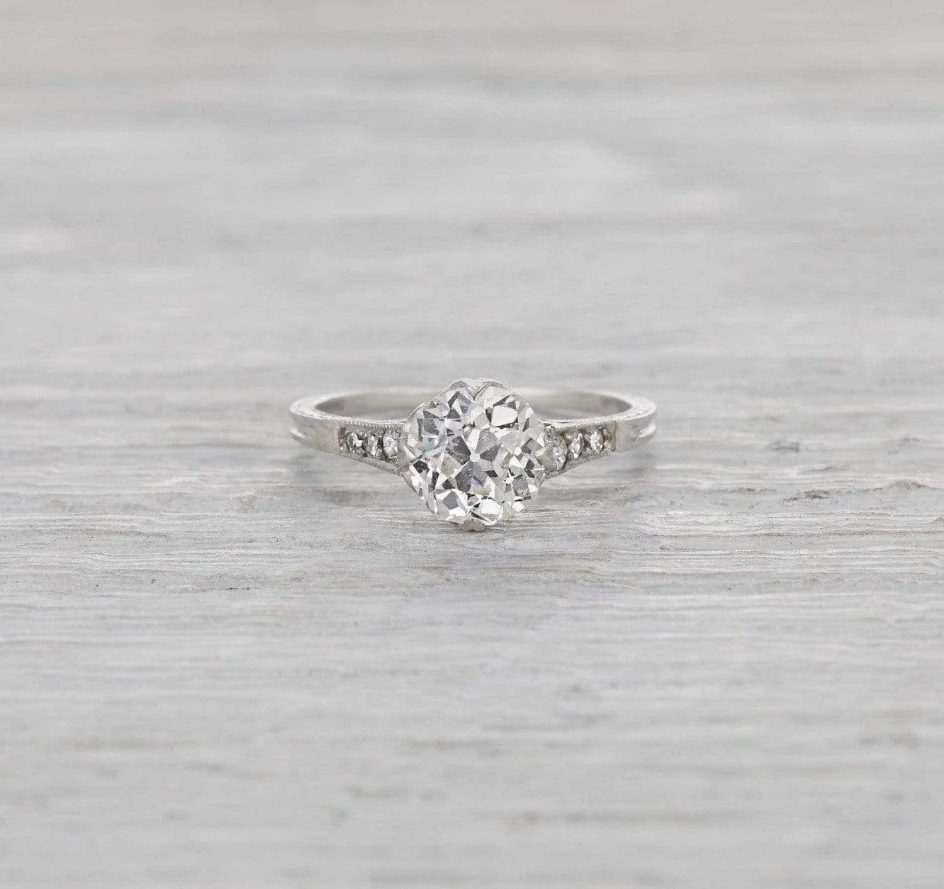 1.51 Carat Edwardian Engagement Ring - Image 2