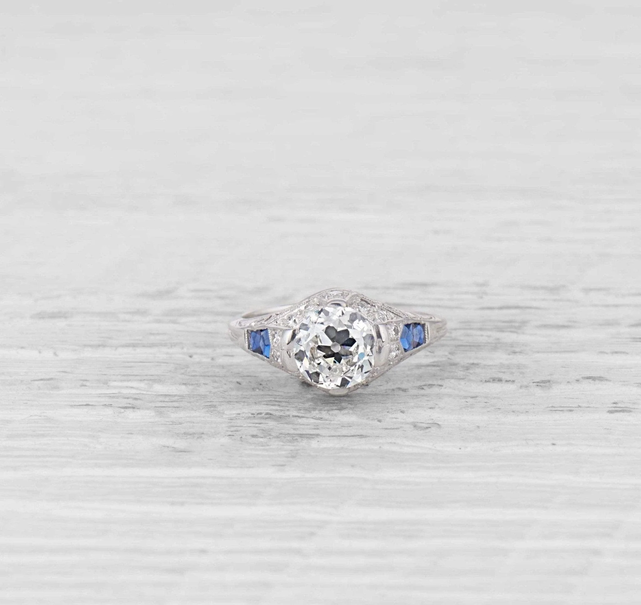 1.52 Carat Edwardian Diamond Engagement Ring - Image 2