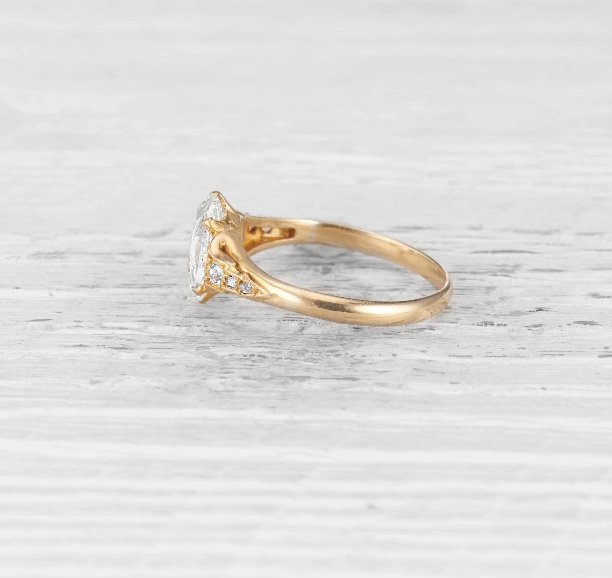 1.53 CARAT VICTORIAN DIAMOND ENGAGEMENT RING - Image 3