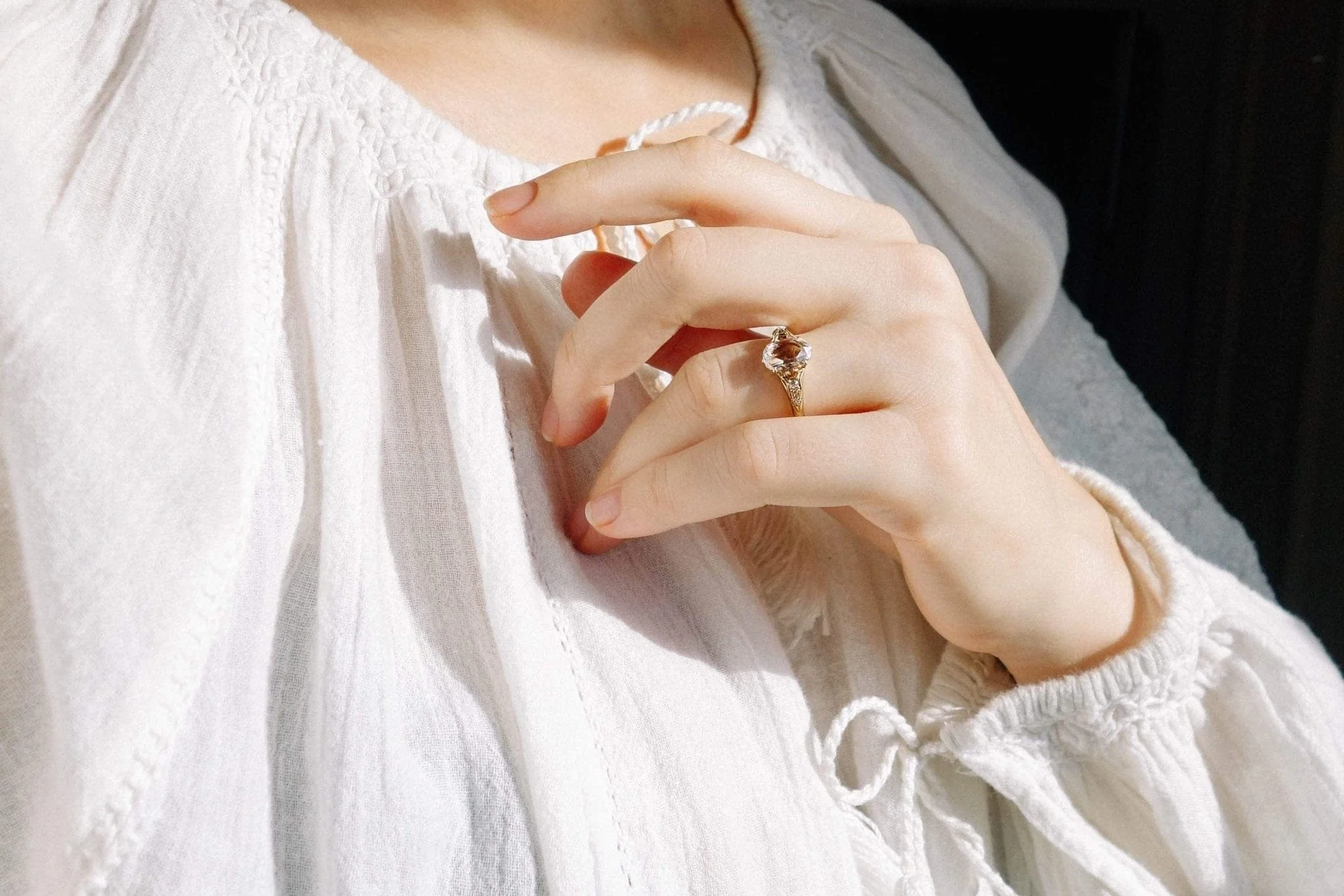 1.53 CARAT VICTORIAN DIAMOND ENGAGEMENT RING - Image 5