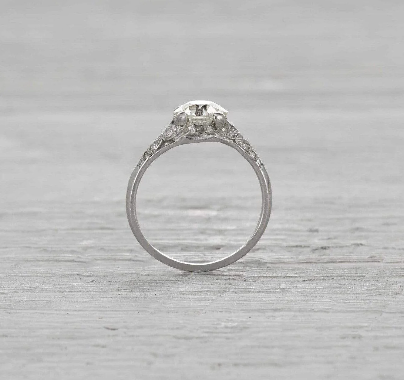 1.56 Carat Edwardian Engagement Ring - Image 4