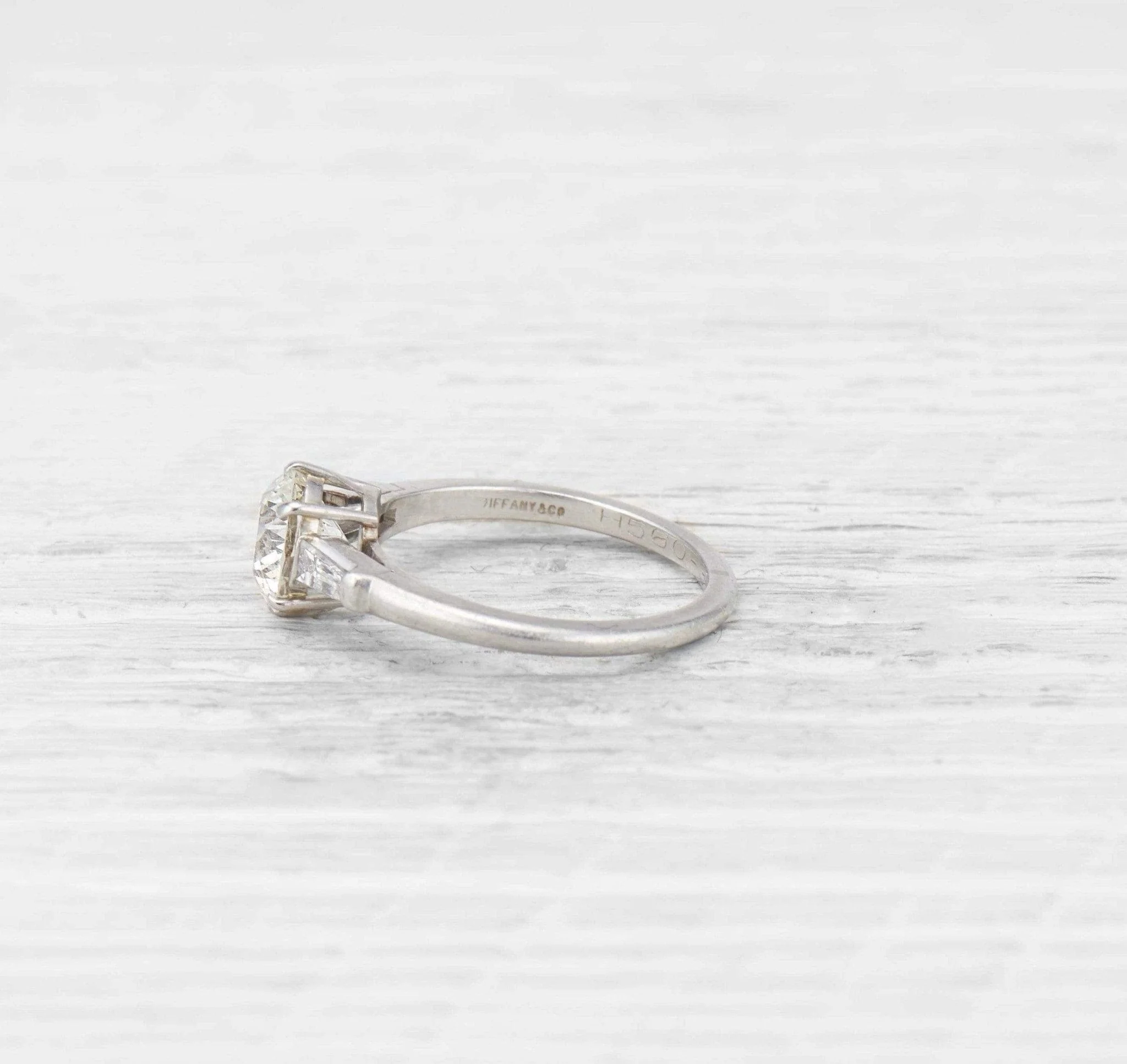 1.57 Carat Art Deco Tiffany & Co. Diamond Engagement Ring - Image 3