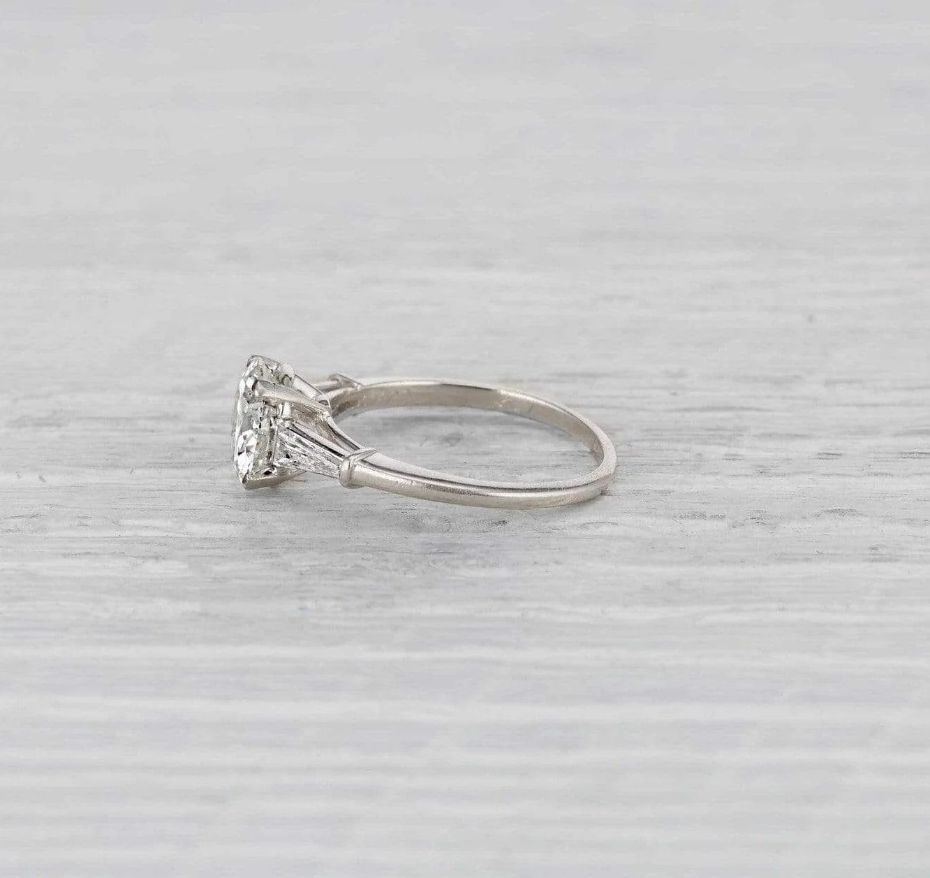 1.58 Carat Art Deco Bailey, Banks & Biddle Engagement Ring - Image 3