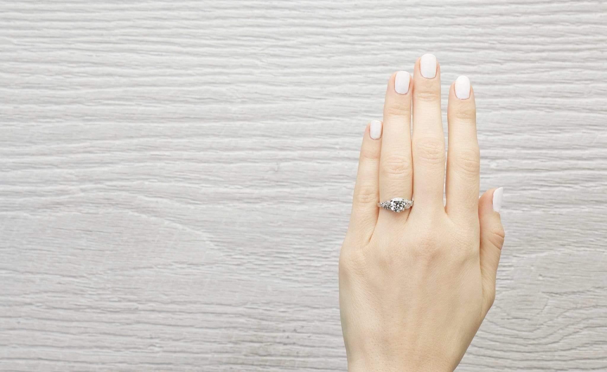 1.61 Carat Art Deco Diamond Engagement Ring - Image 5
