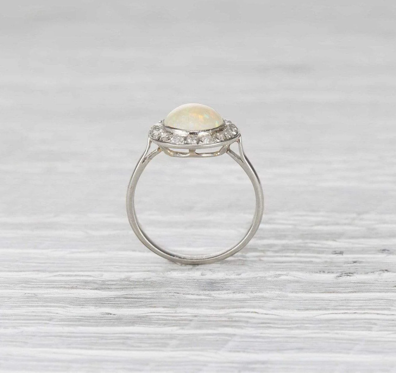 1.72 Carat Edwardian Opal Ring - Image 4