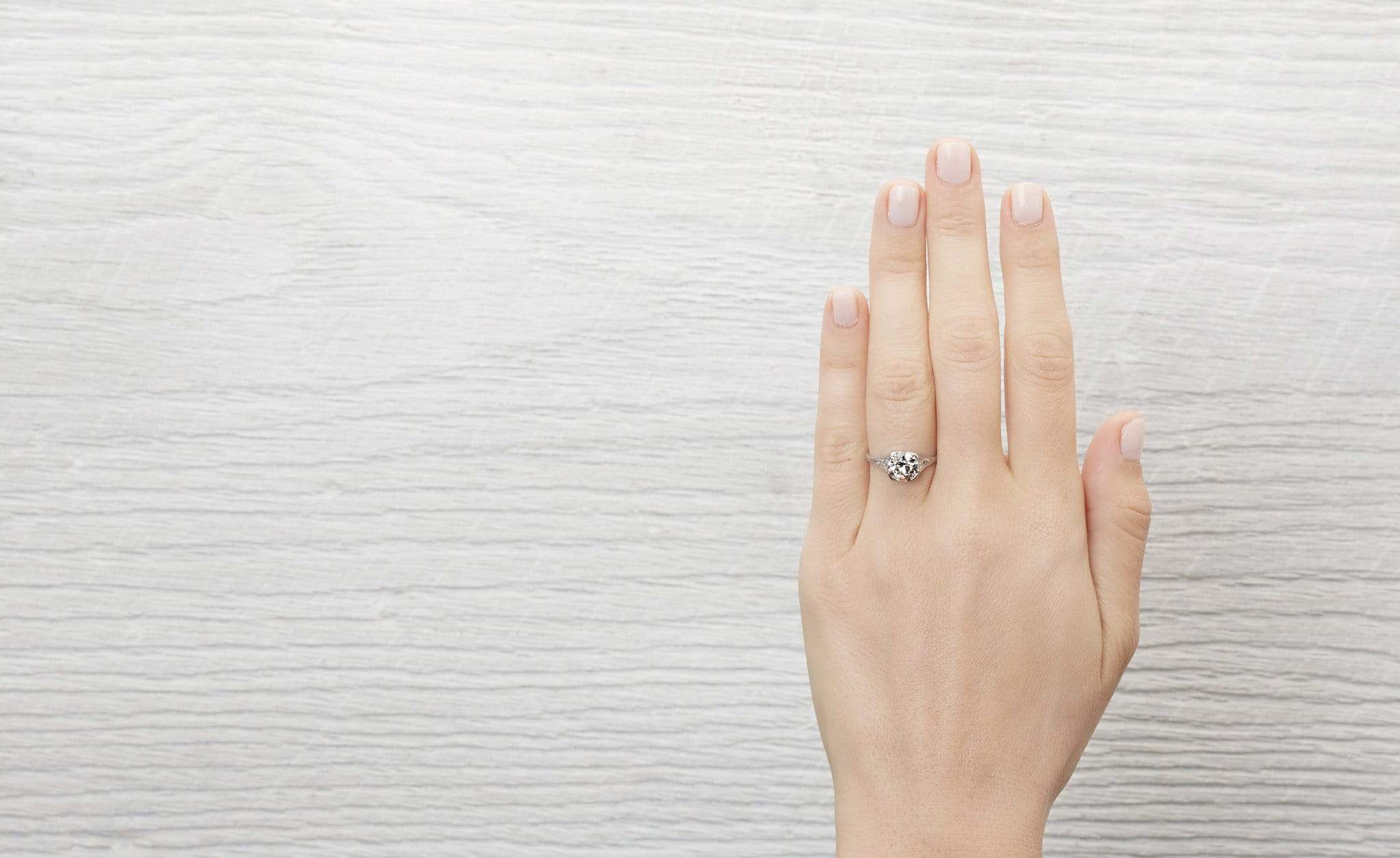 1.77 Carat Art Deco Engagement Ring - Image 5