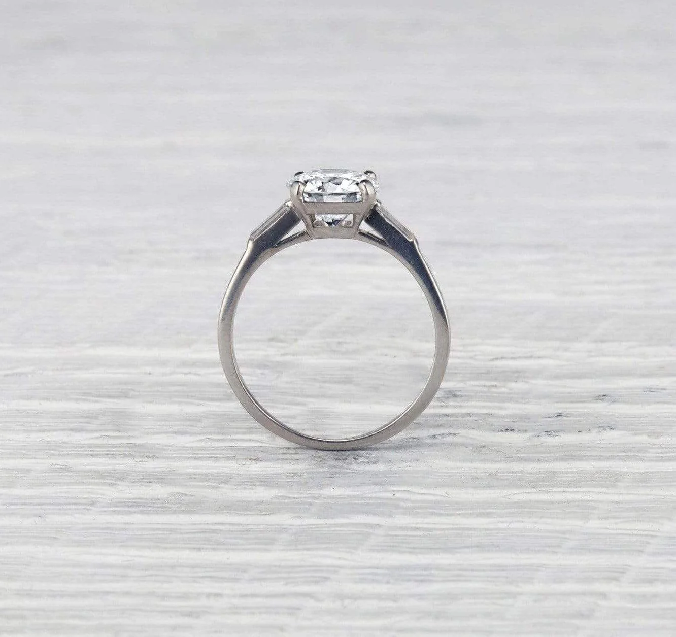 1.83 Carat Retro Tiffany & Co. Engagement Ring - Image 3