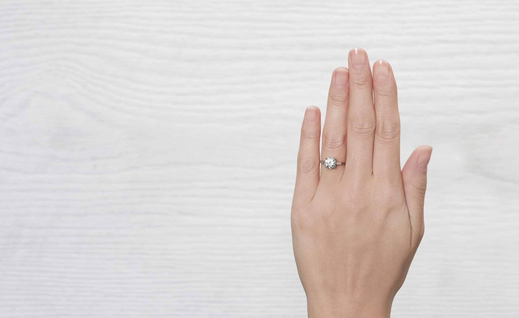 1.83 Carat Retro Tiffany & Co. Engagement Ring - Image 5