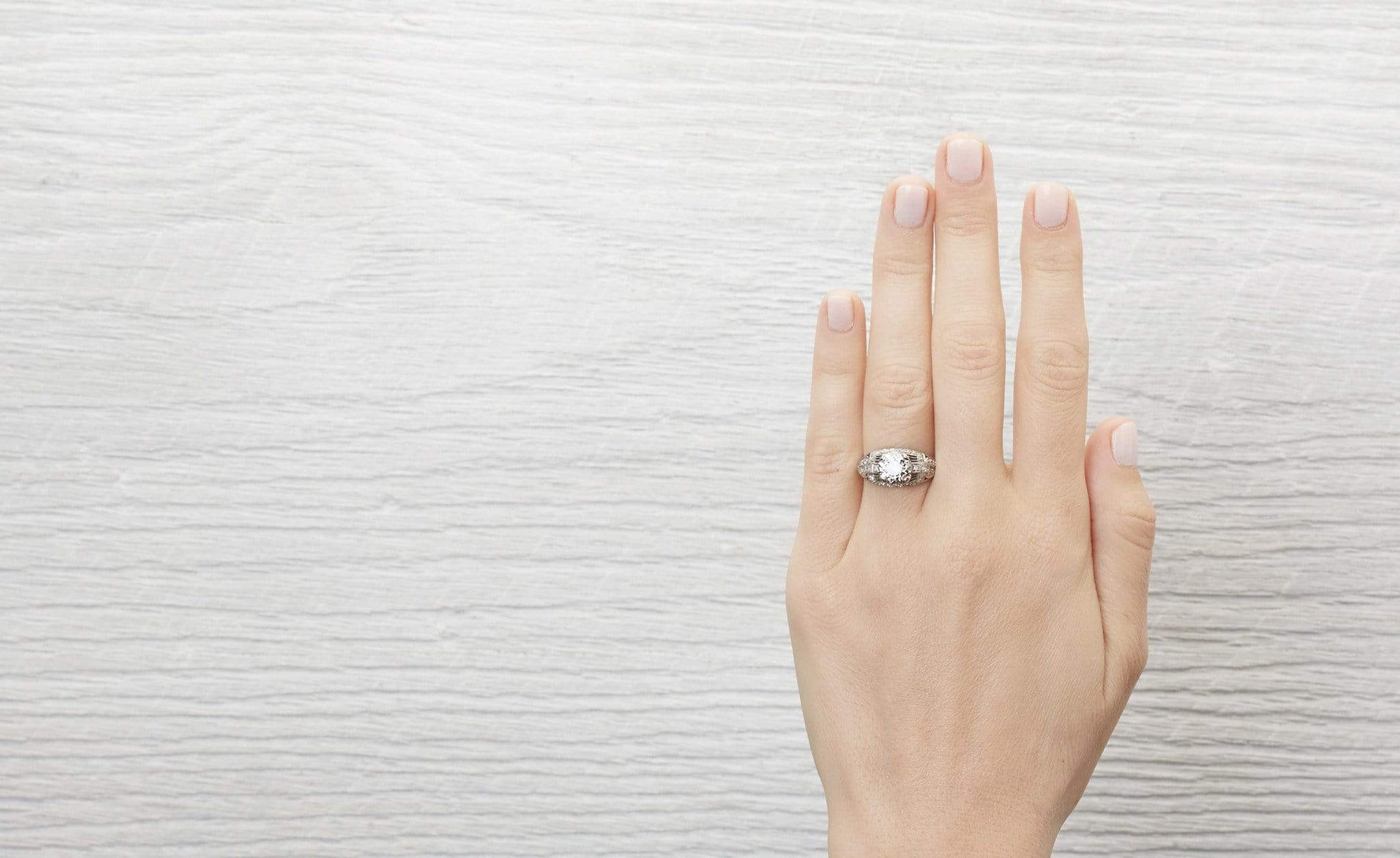 1.89 Carat Edwardian Engagement Ring - Image 5